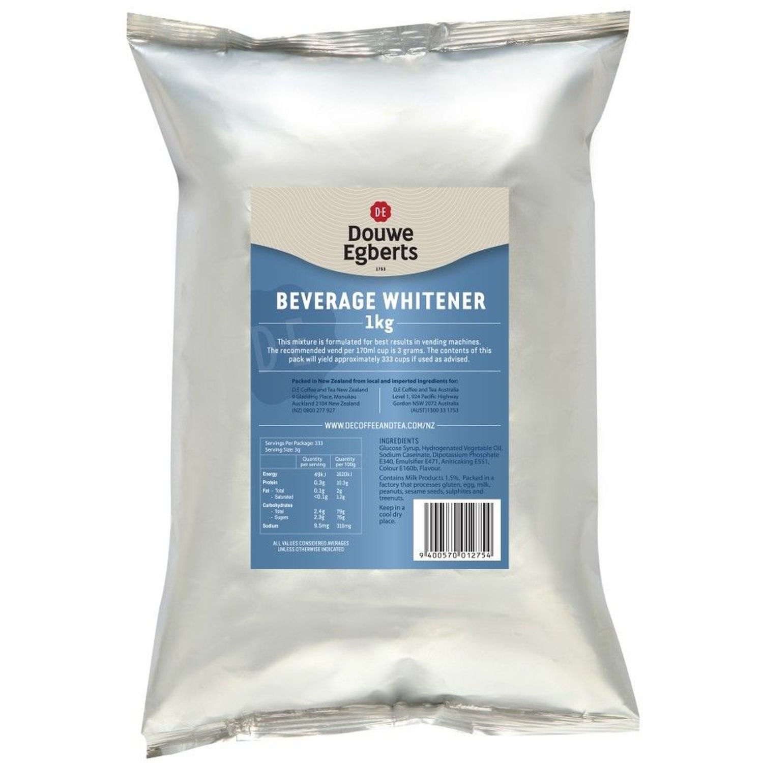 DE Vending Whitener 1kg