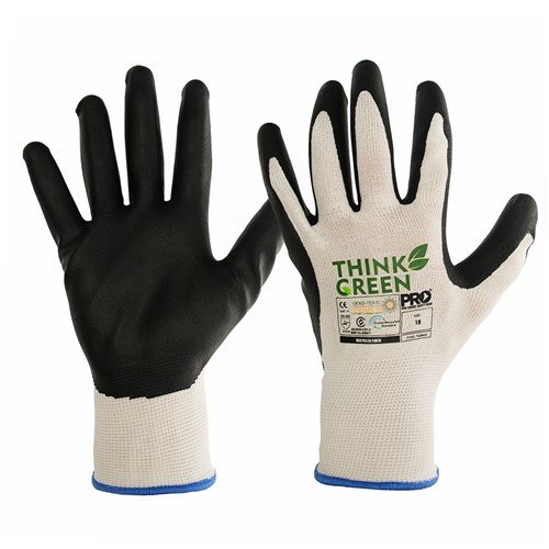 Think Green Recycled Nitrile Dip Glove (Pkt 12)