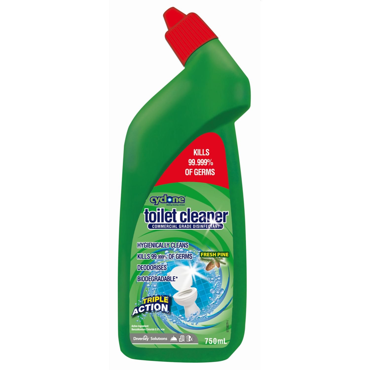 Cyclone Fresh Pine Toilet Cleaner 750ml