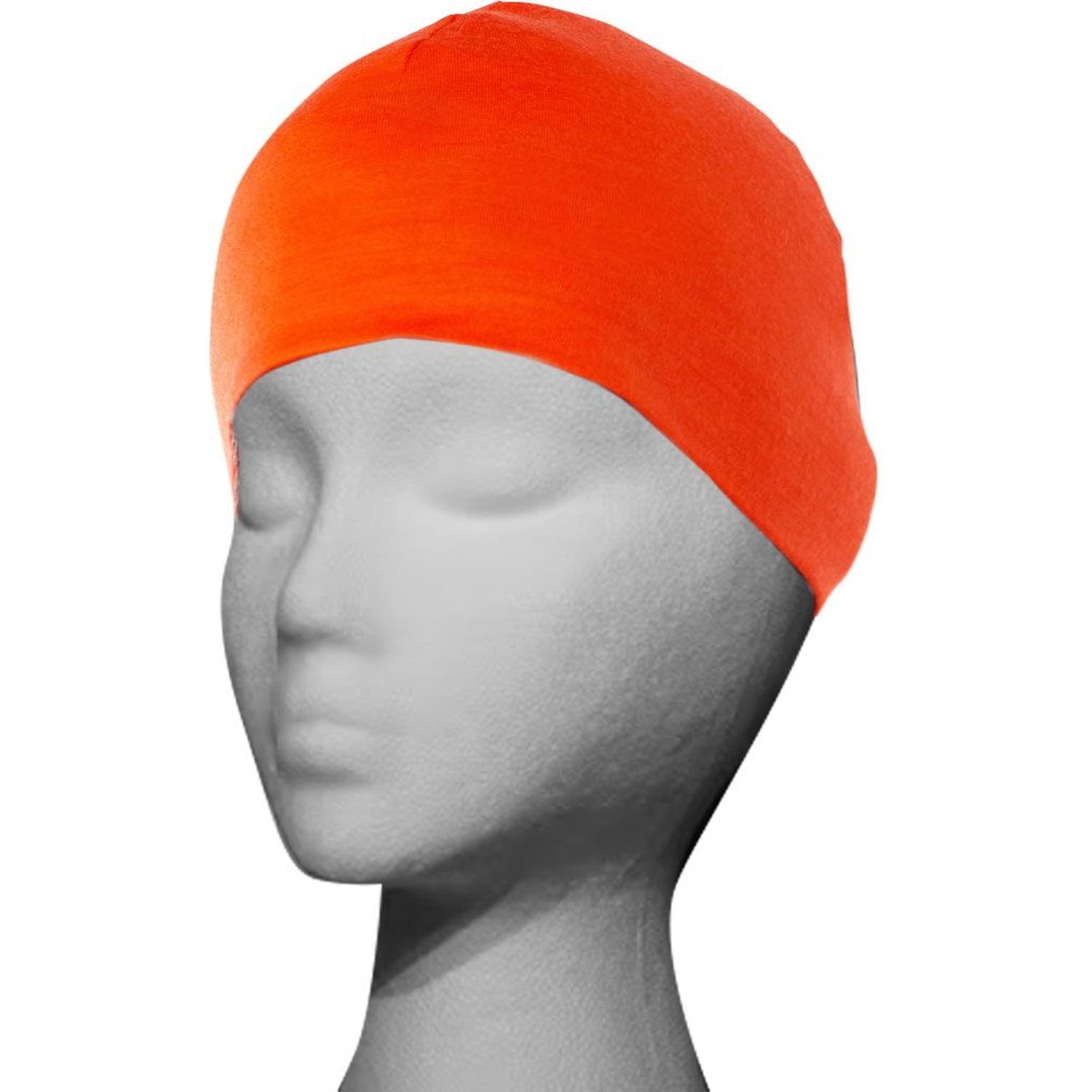 Double Layer Fire Retardant Short Orange Beanie 200gsm