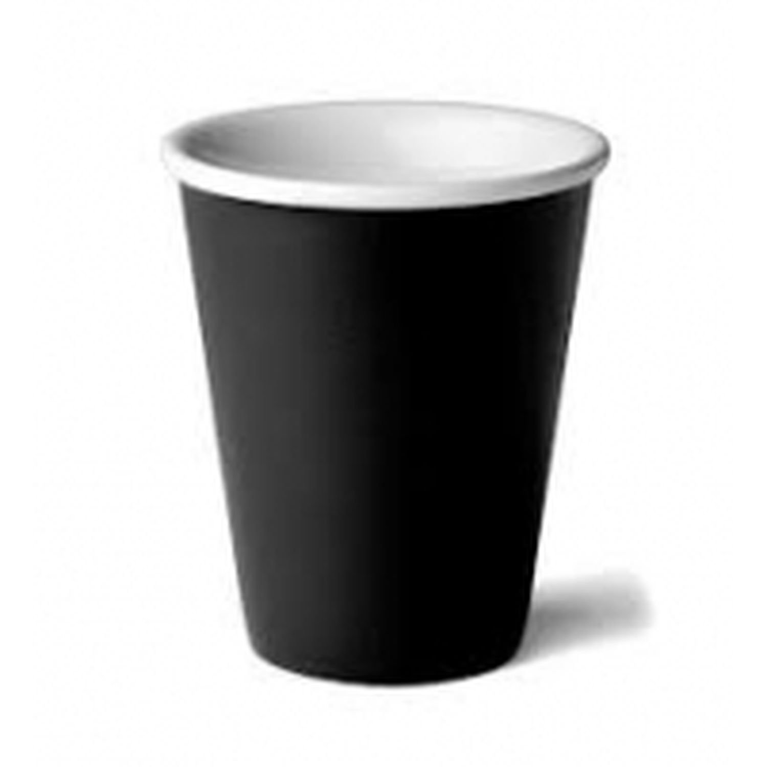 Coastal Double Wall Cup Black Ctn 500