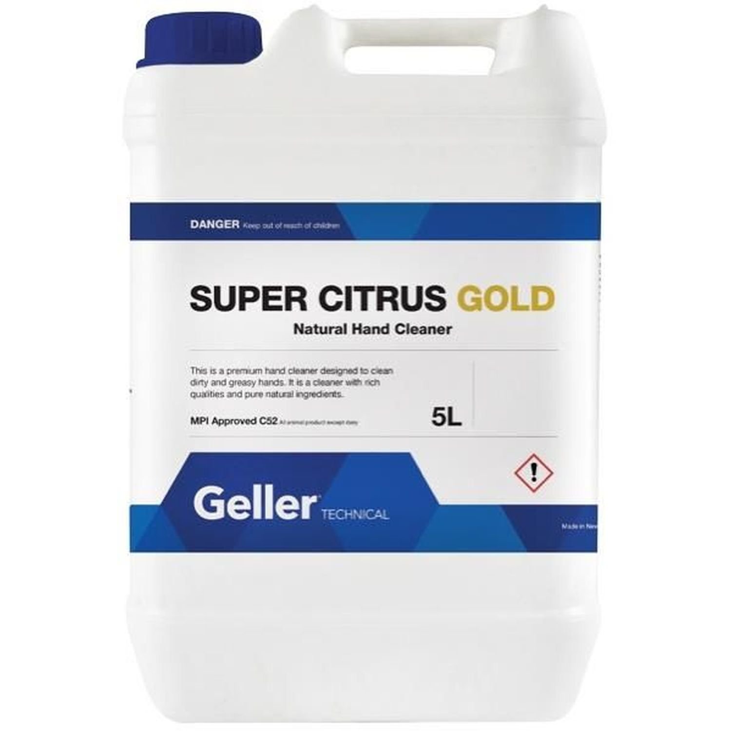 Super Citrus Gold Hand Cleaner 5L