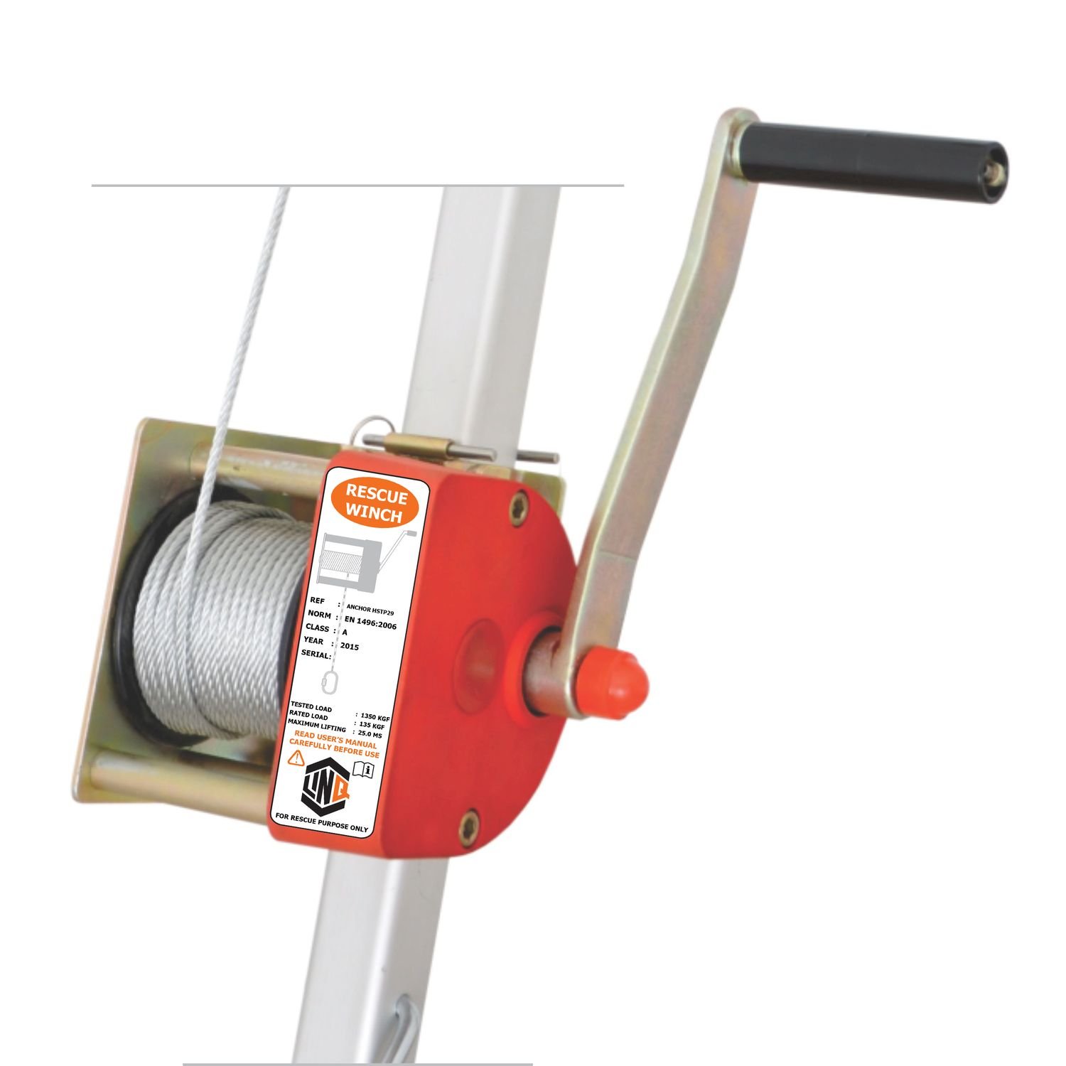 Tripod Rescue Winch 25m