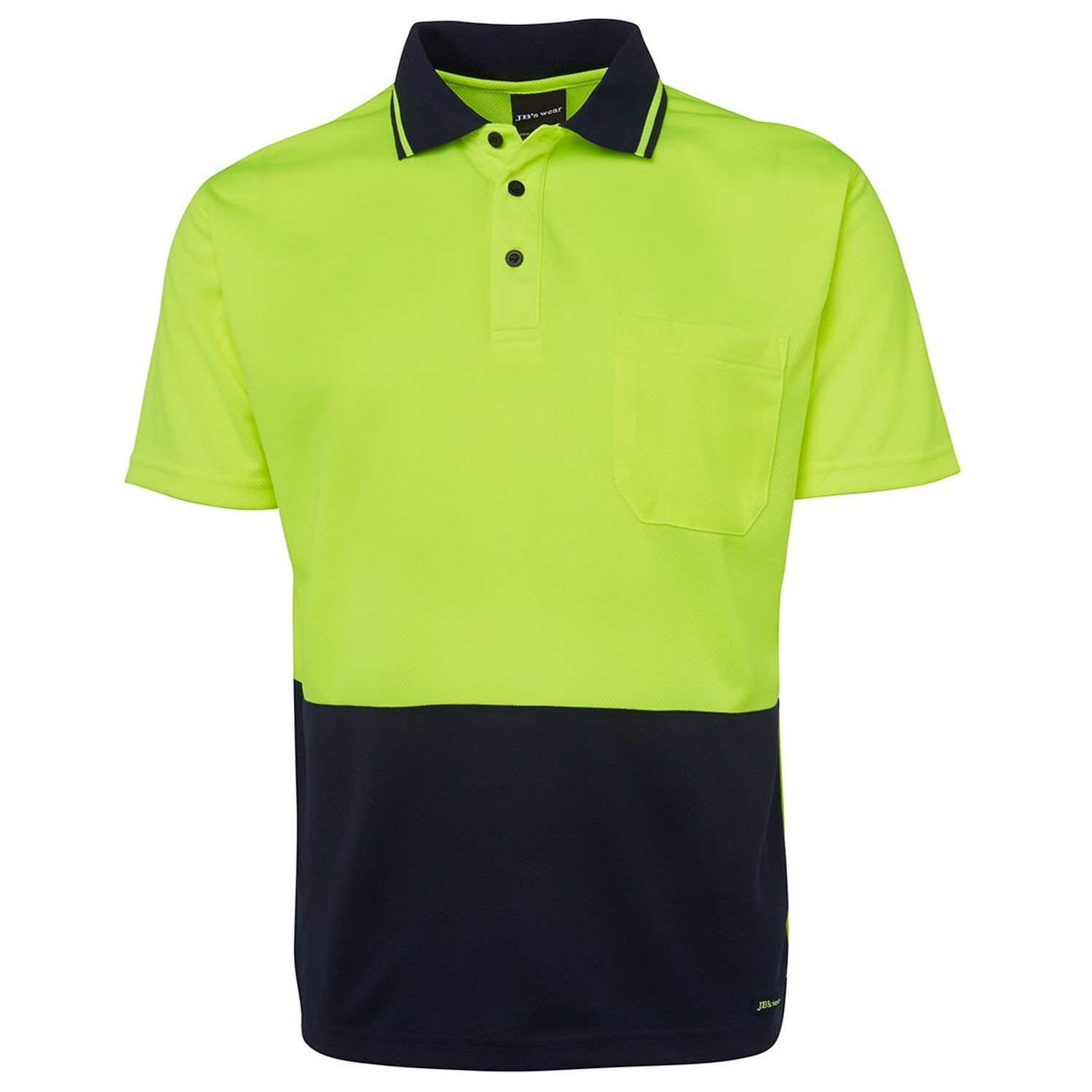 Hi Vis Day Only Short Sleeve NC Traditional Polo 160gsm