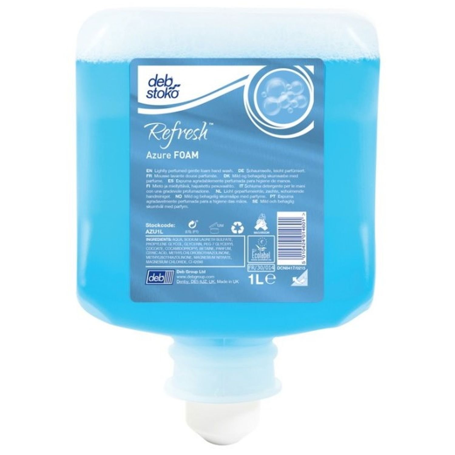 Deb Refresh Azure Foam Soap