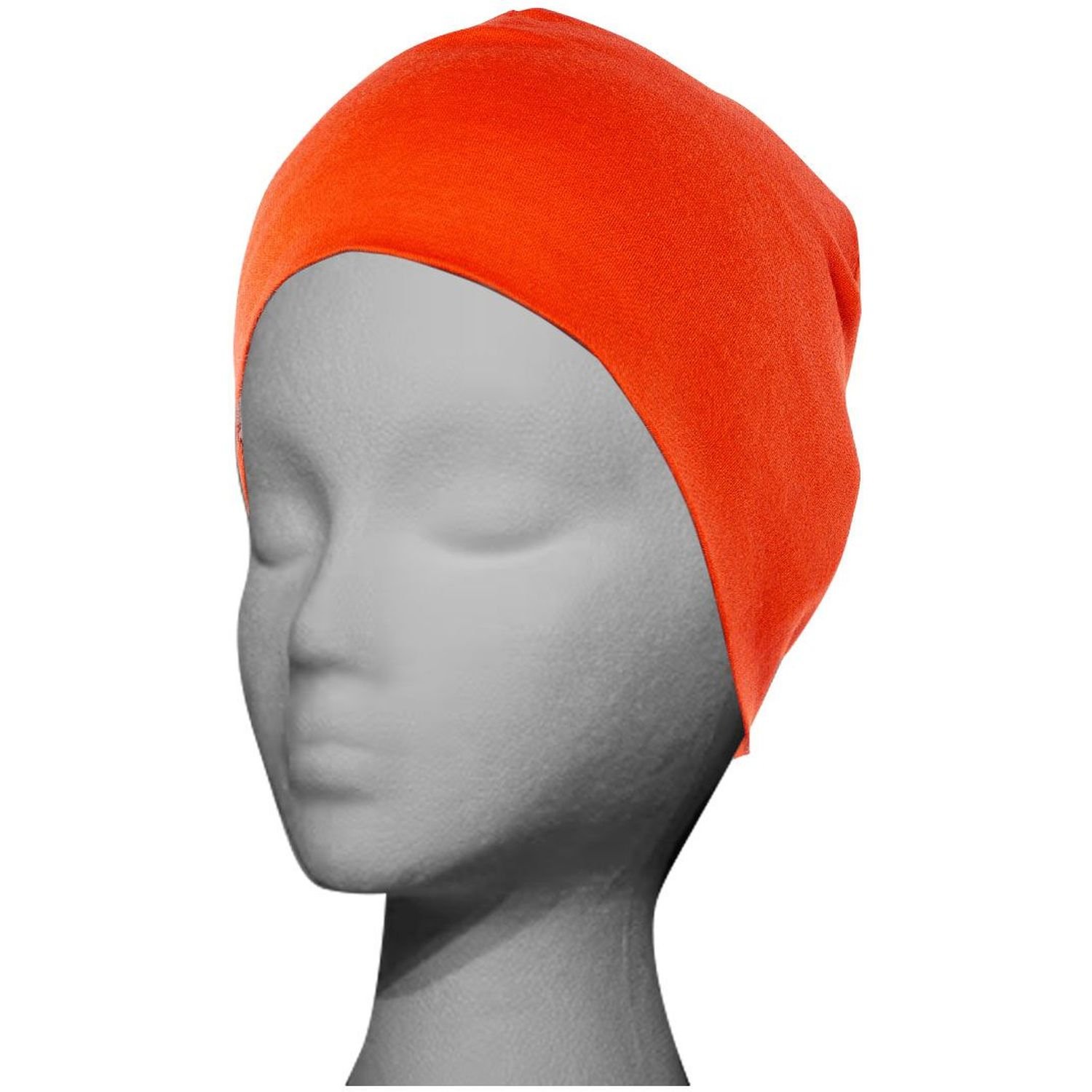 Double Layer Fire Retardant Long Orange Beanie 200gsm