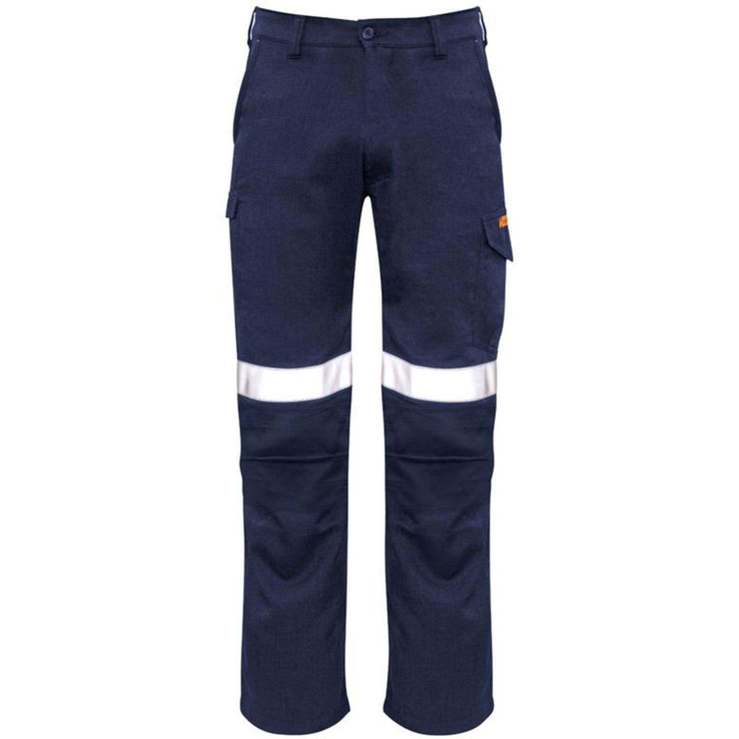 Mens Flame Retardant 240gsm HRC2 Taped Cargo Trousers