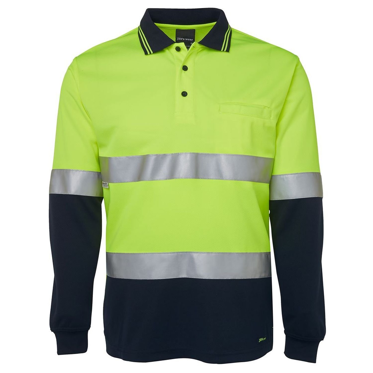 Hi Vis Day/Night Long Sleeve Polo