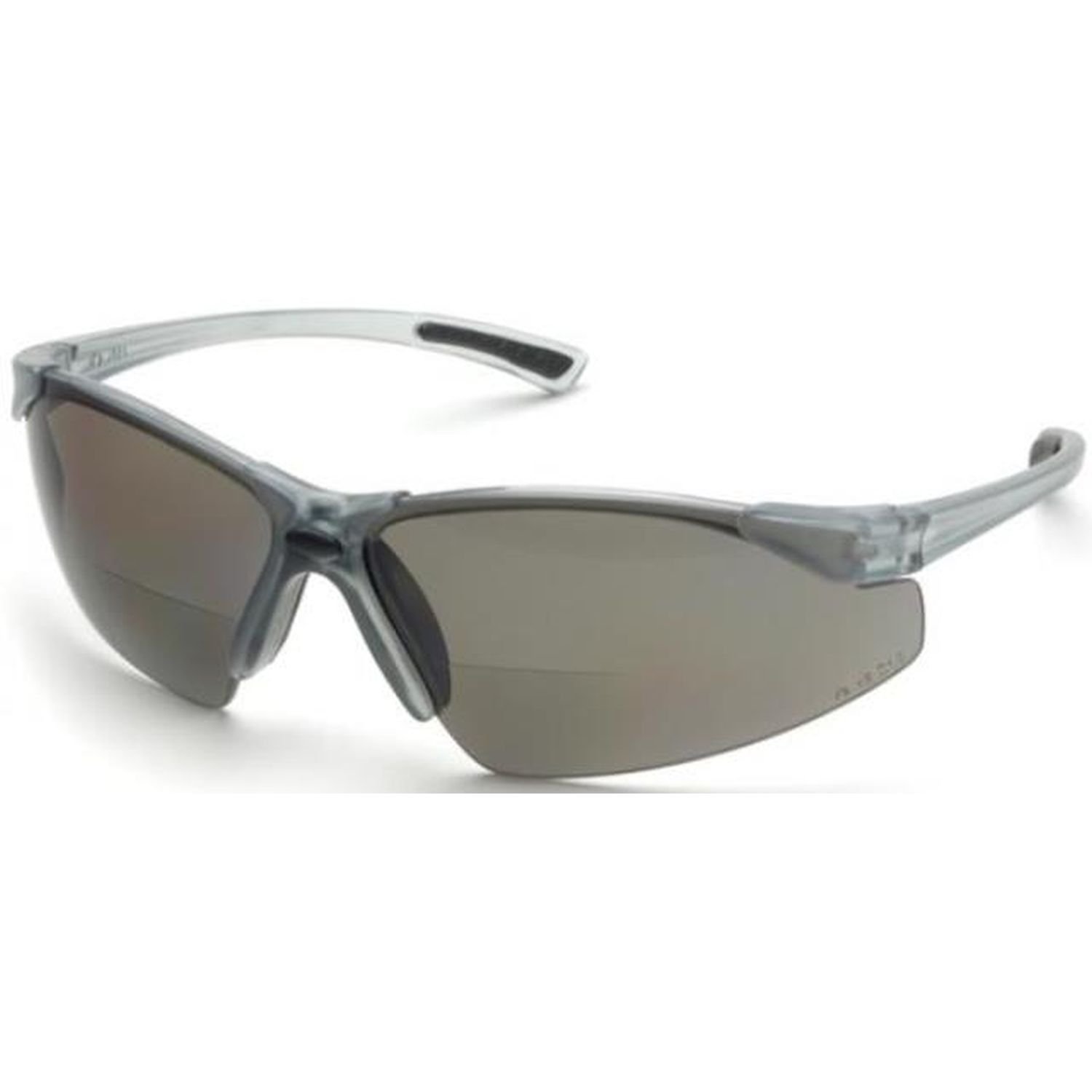 Bifocal Safety Glasses Smoke 2.5 Diopter