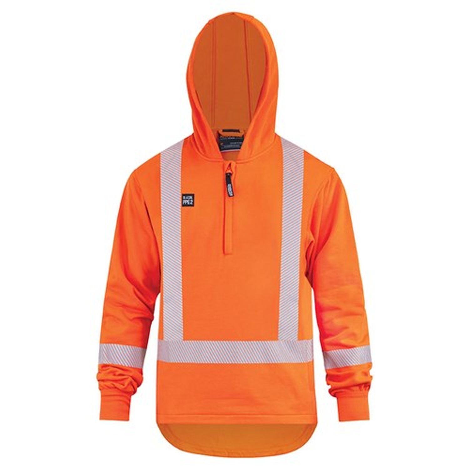 Arcguard Hi Vis TTMC Fire Retardant 18.4 Cal Fleecy Hoodie