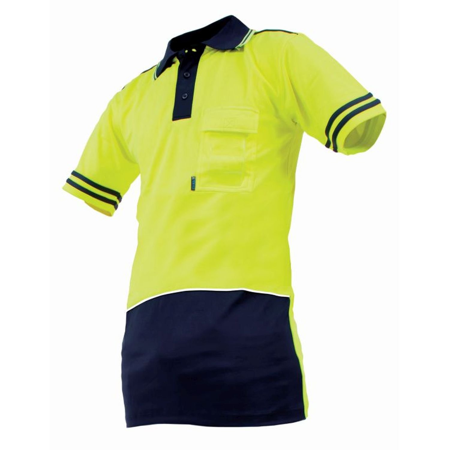 Hi Vis Day Only Quikdri Short Sleeve Polo