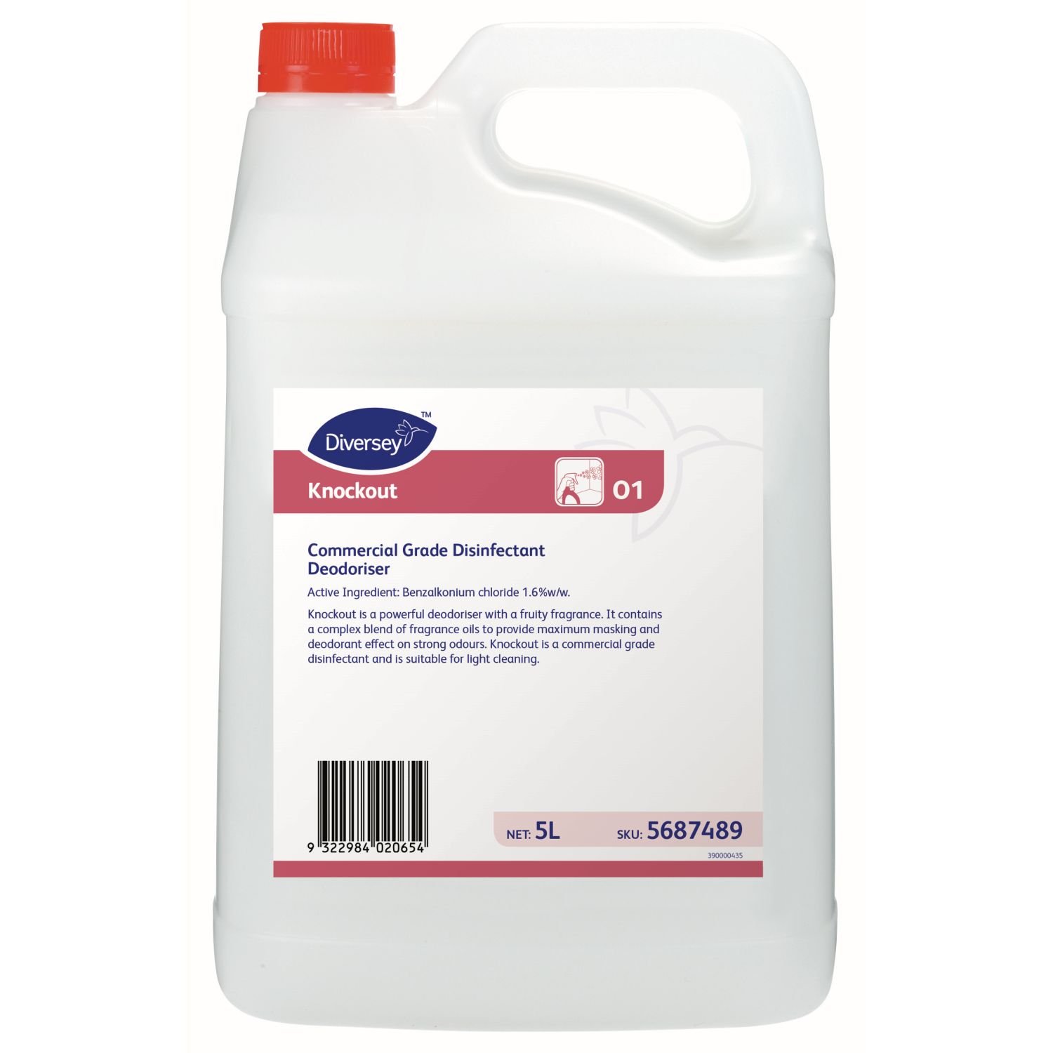 Knockout Disinfectant Deodoriser 5L