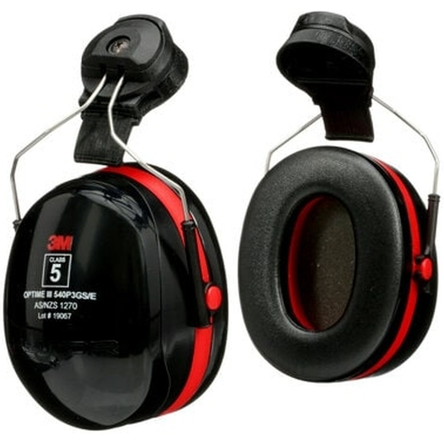 Peltor Helmet Cap OPTIME 3 Earmuff H540P3GS/E, Class 5, 30dB