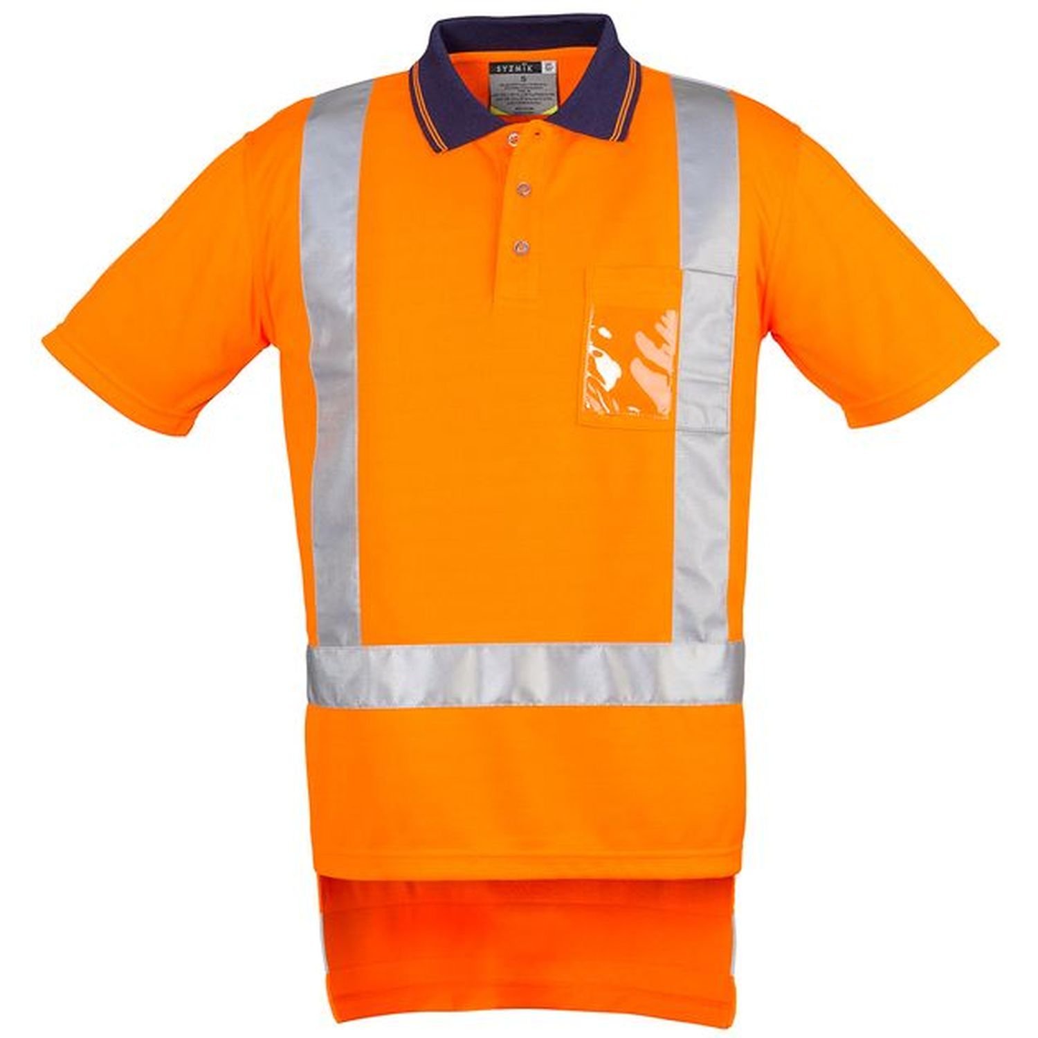 Syzmik Hi Vis TTMC-W Short Sleeve 144 Filament Polyester Polo