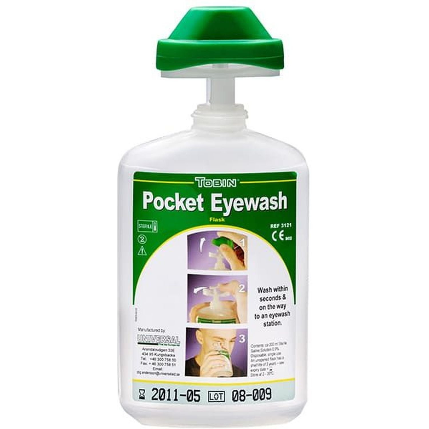 Tobin Pocket Eyewash Flask