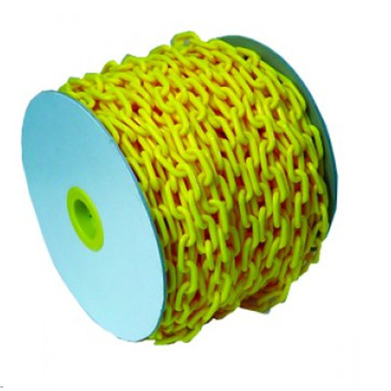 Plastic Chain Yellow 8mm x 25m Roll