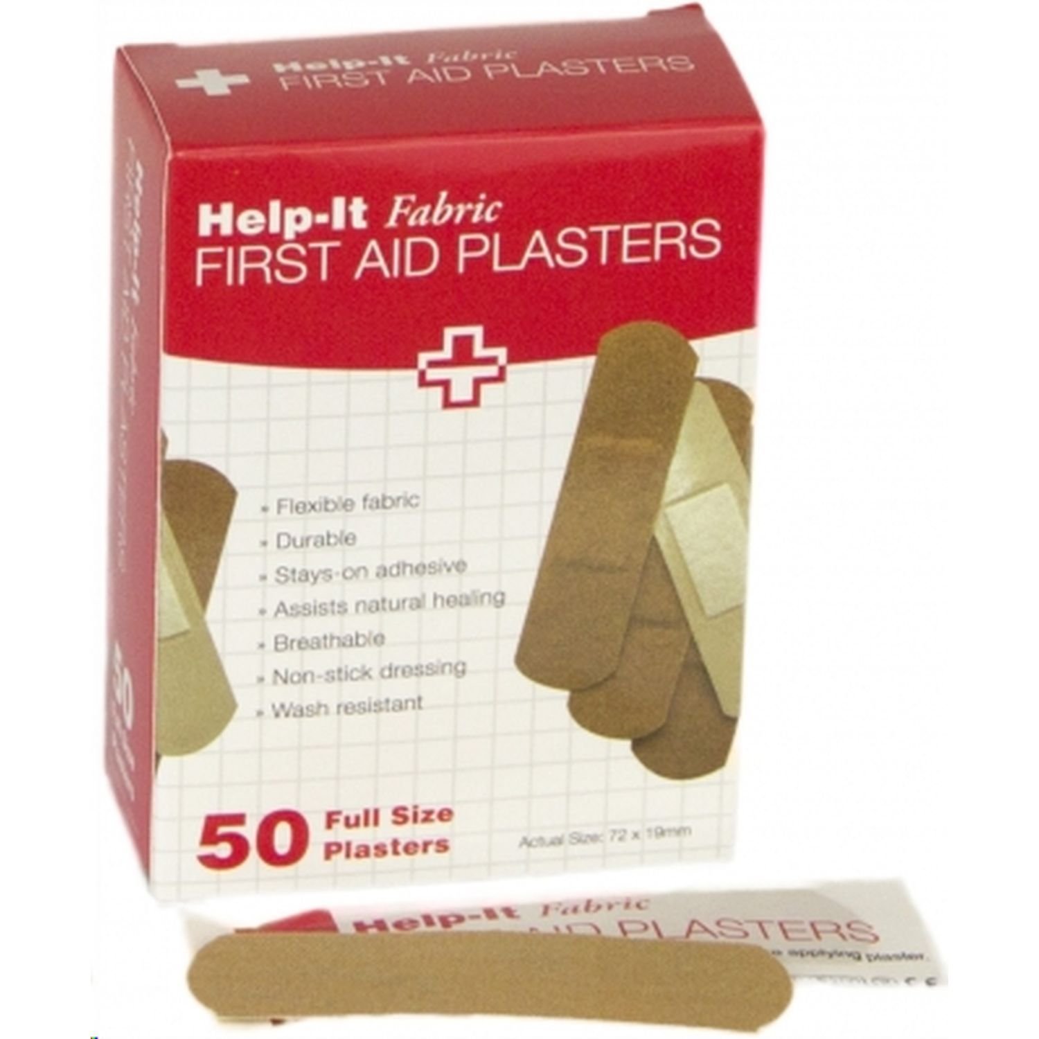 Fabric Plasters Box 50