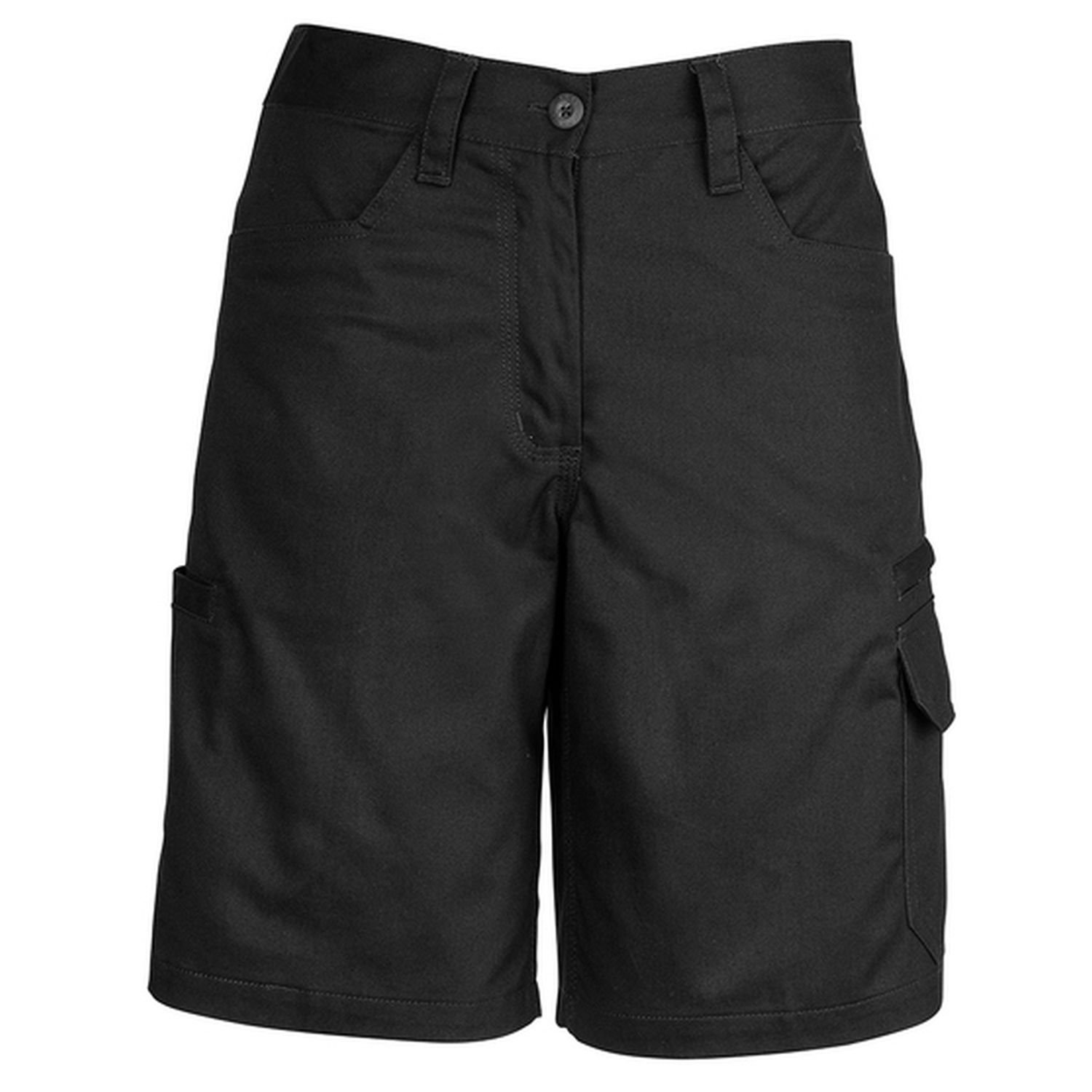 Syzmik Womens Cotton Plain Utility Short