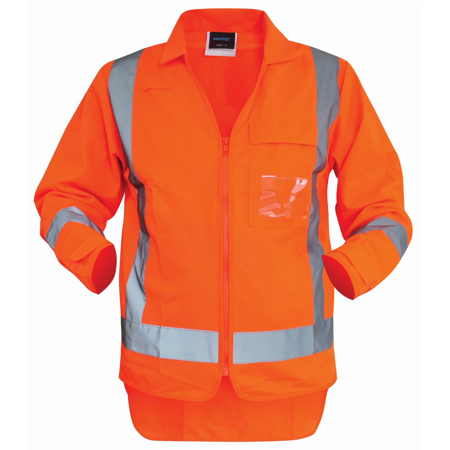 Hi Vis TTMC-W Long Sleeve Safety Vest With Collar