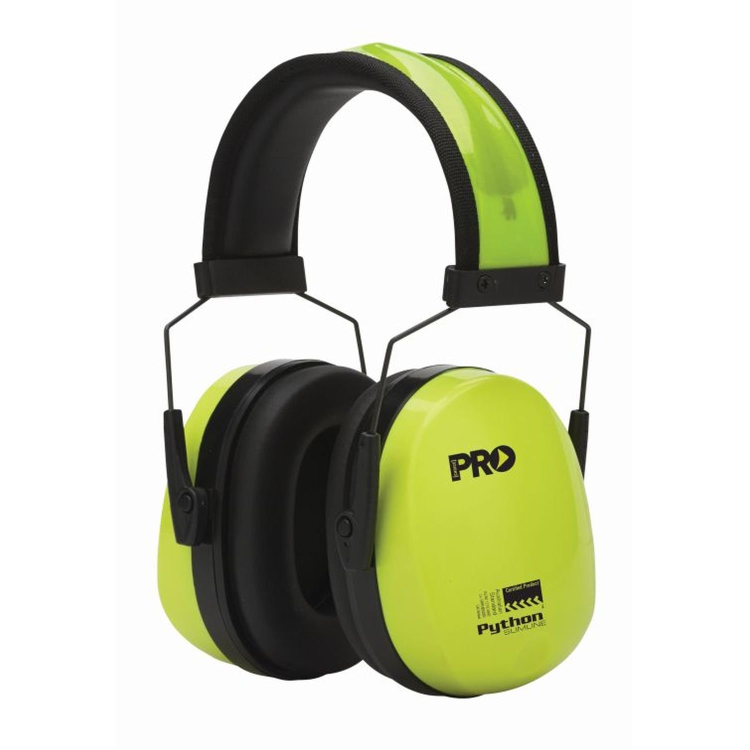 Pro Python Slimline Hi Vis Class 5 Earmuff