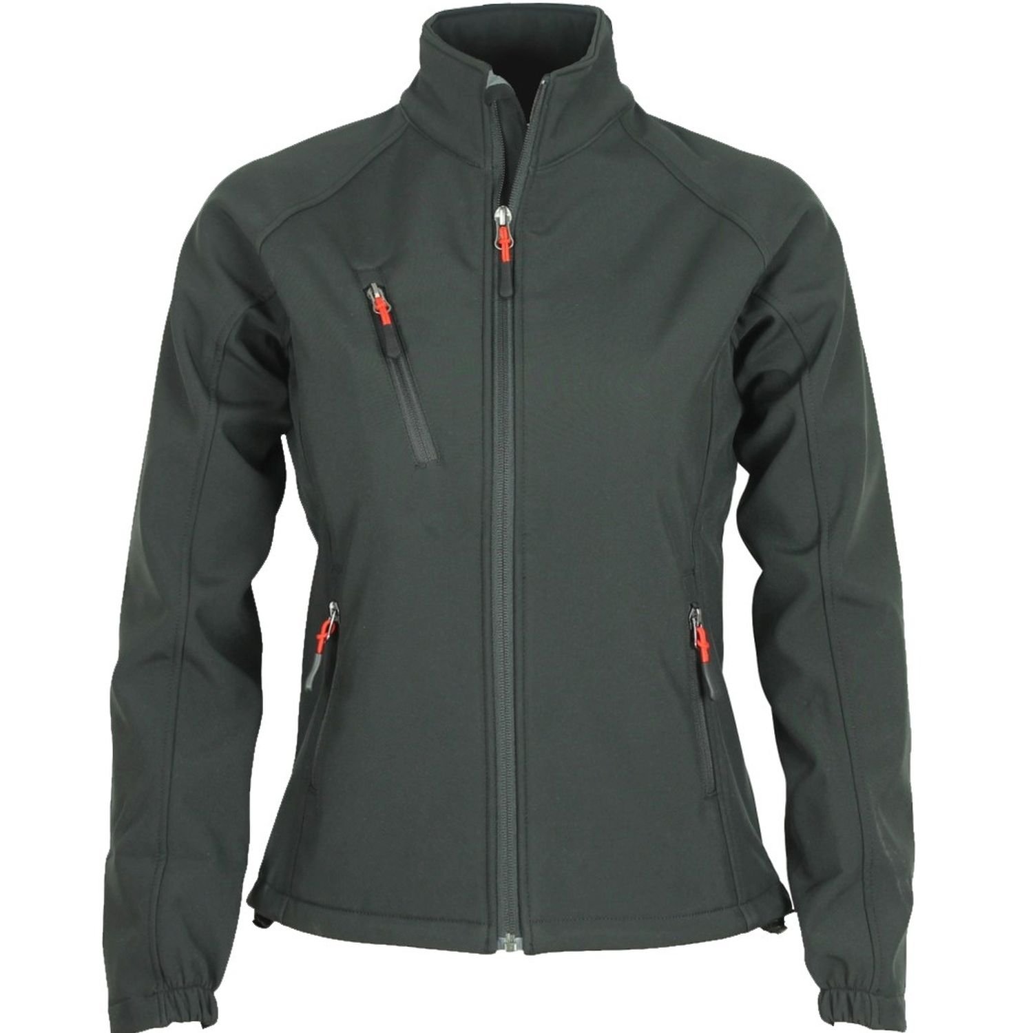 Cloke Womens PRO2 Softshell Jacket with Contrast Zips