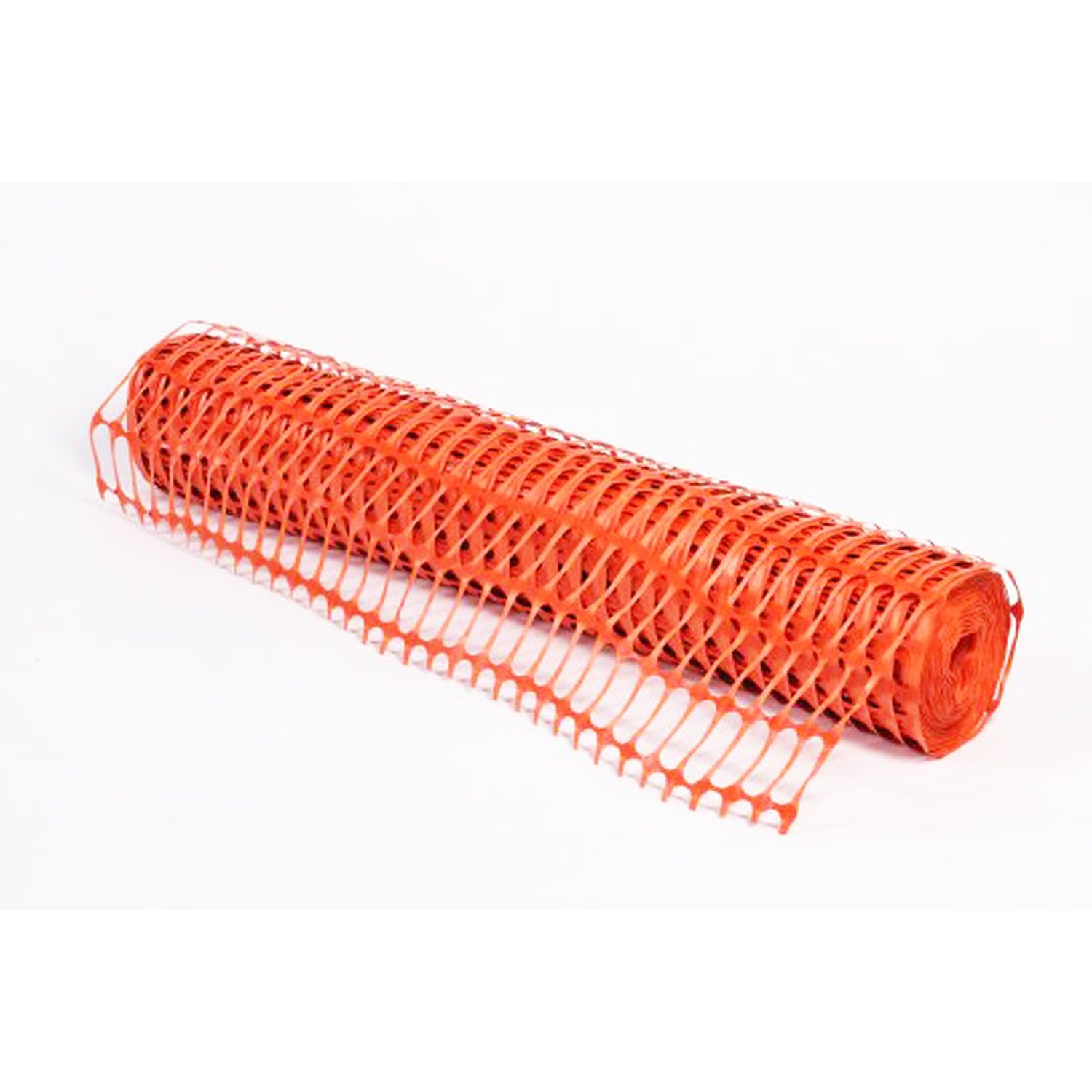 Plastic Barrier Mesh - 50m x 0.91m-8kg Roll Orange