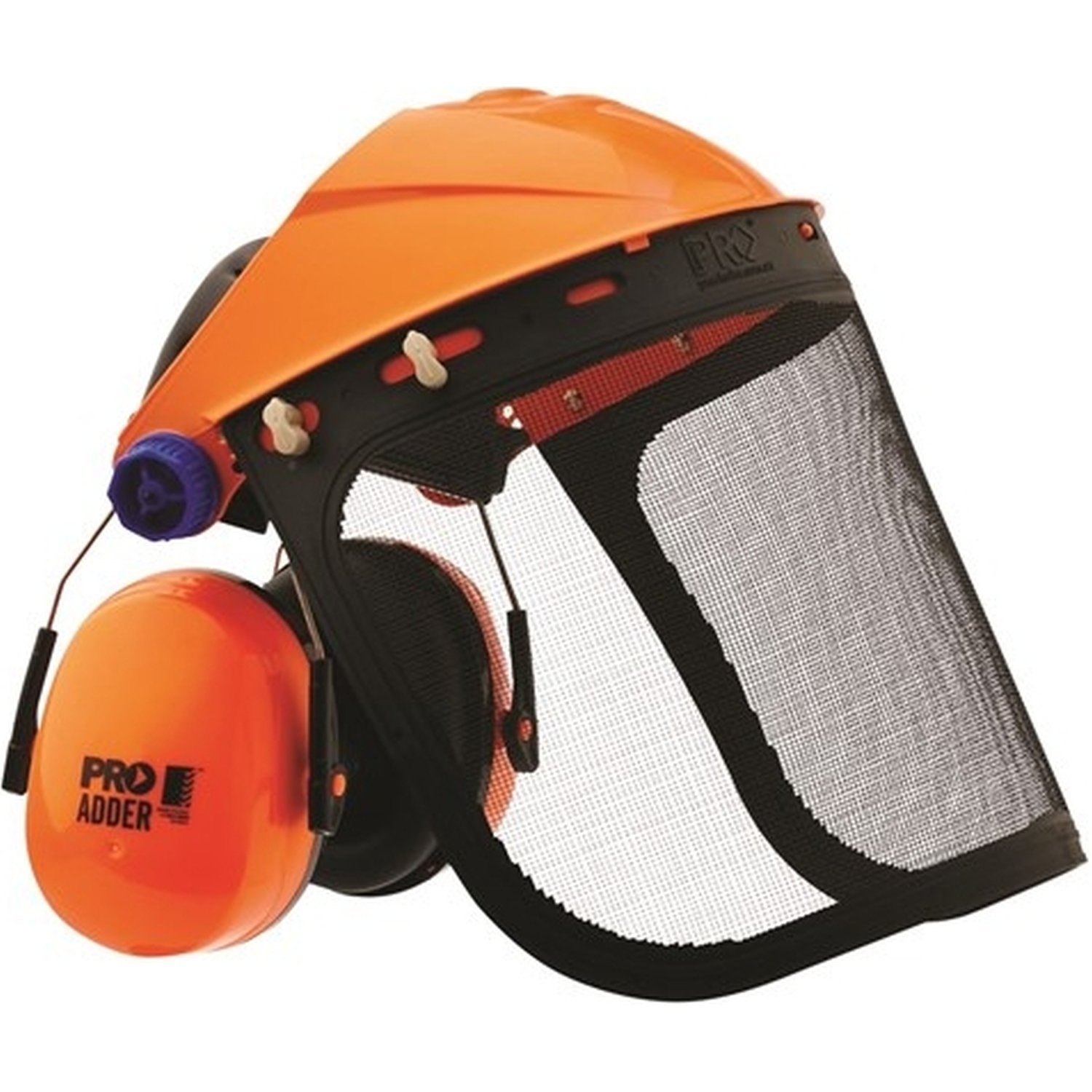 Pro Adder Browguard, Mesh Visor & Earmuff Complete