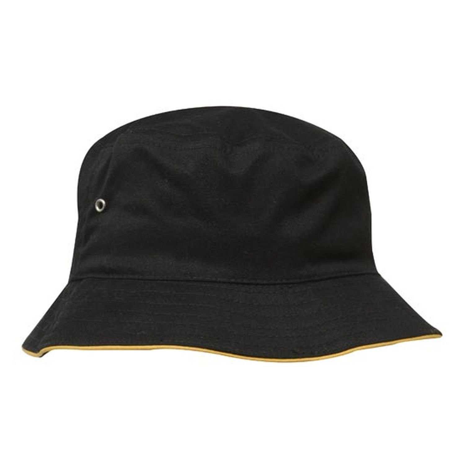 Brushed Twill Sports Bucket Hat