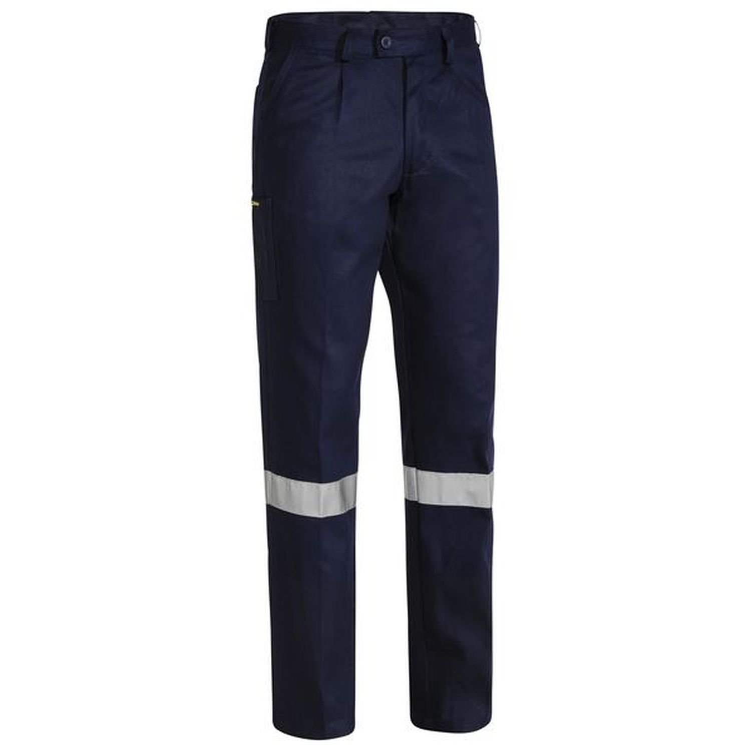 Bisley Hi Vis Taped Original Cotton Work Trouser 310gsm