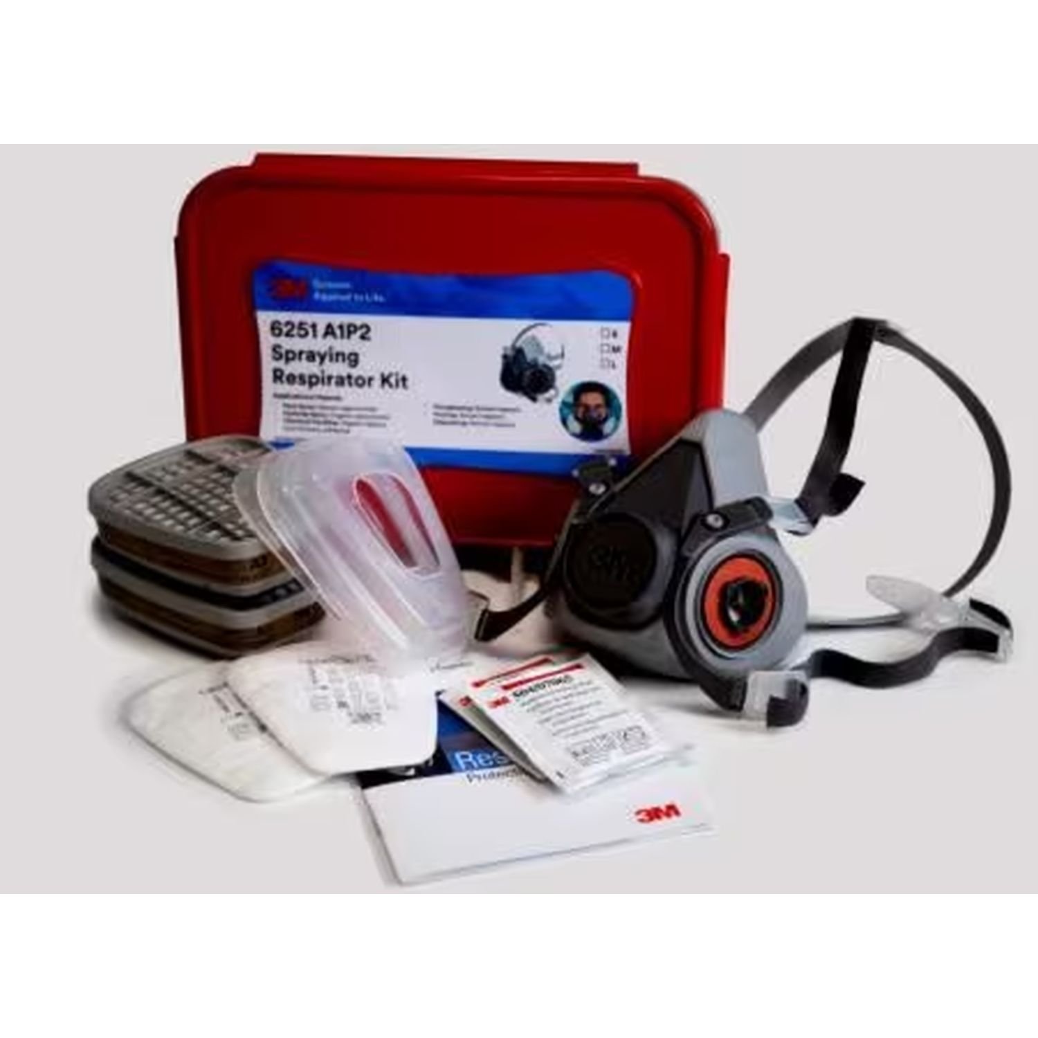 3M 6251 Spraying Respirator Kit A1P2 Medium