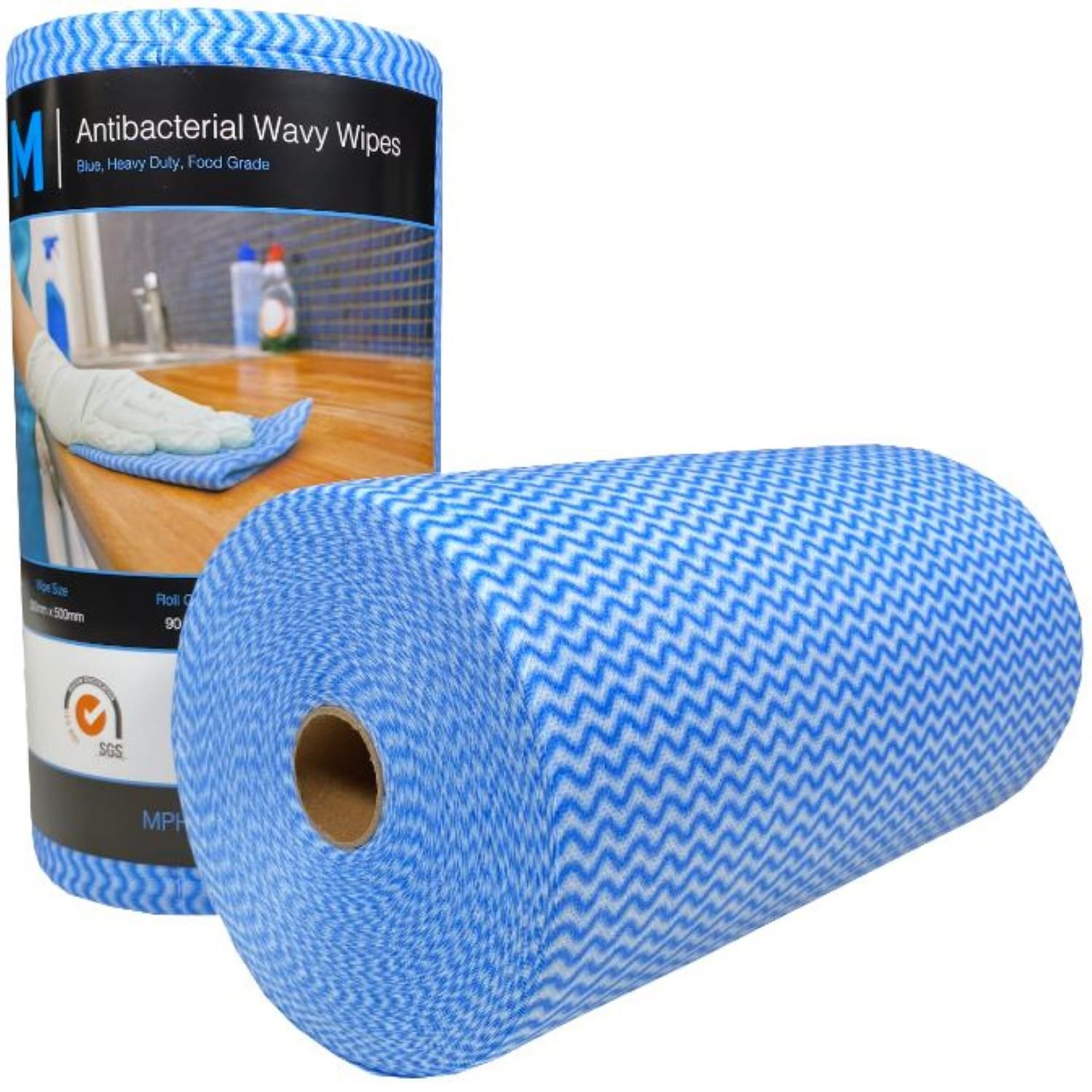 Heavy Duty Wipes 90/Roll