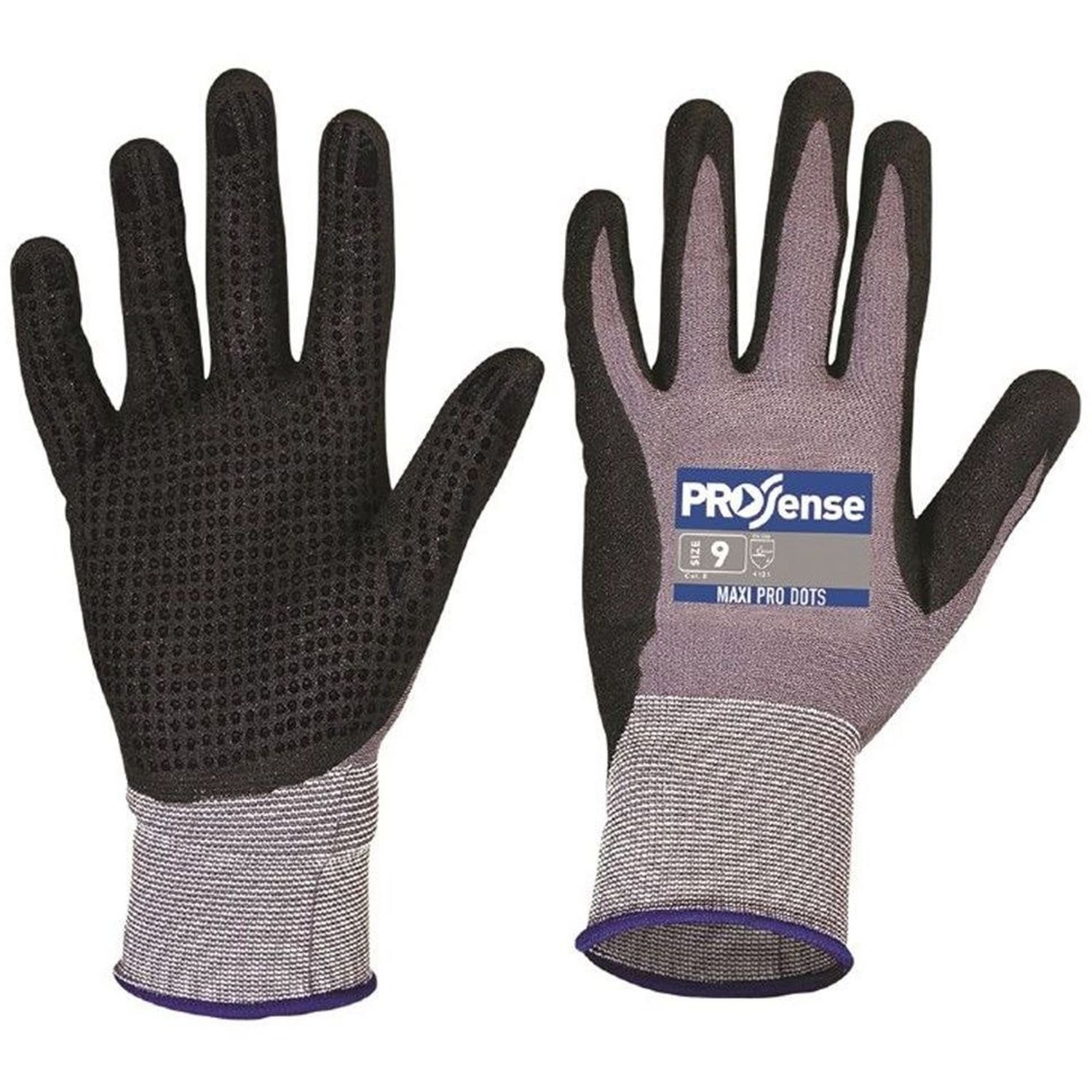 ProSense MaxiPro Open Back+Dots Glove (Pkt 12)