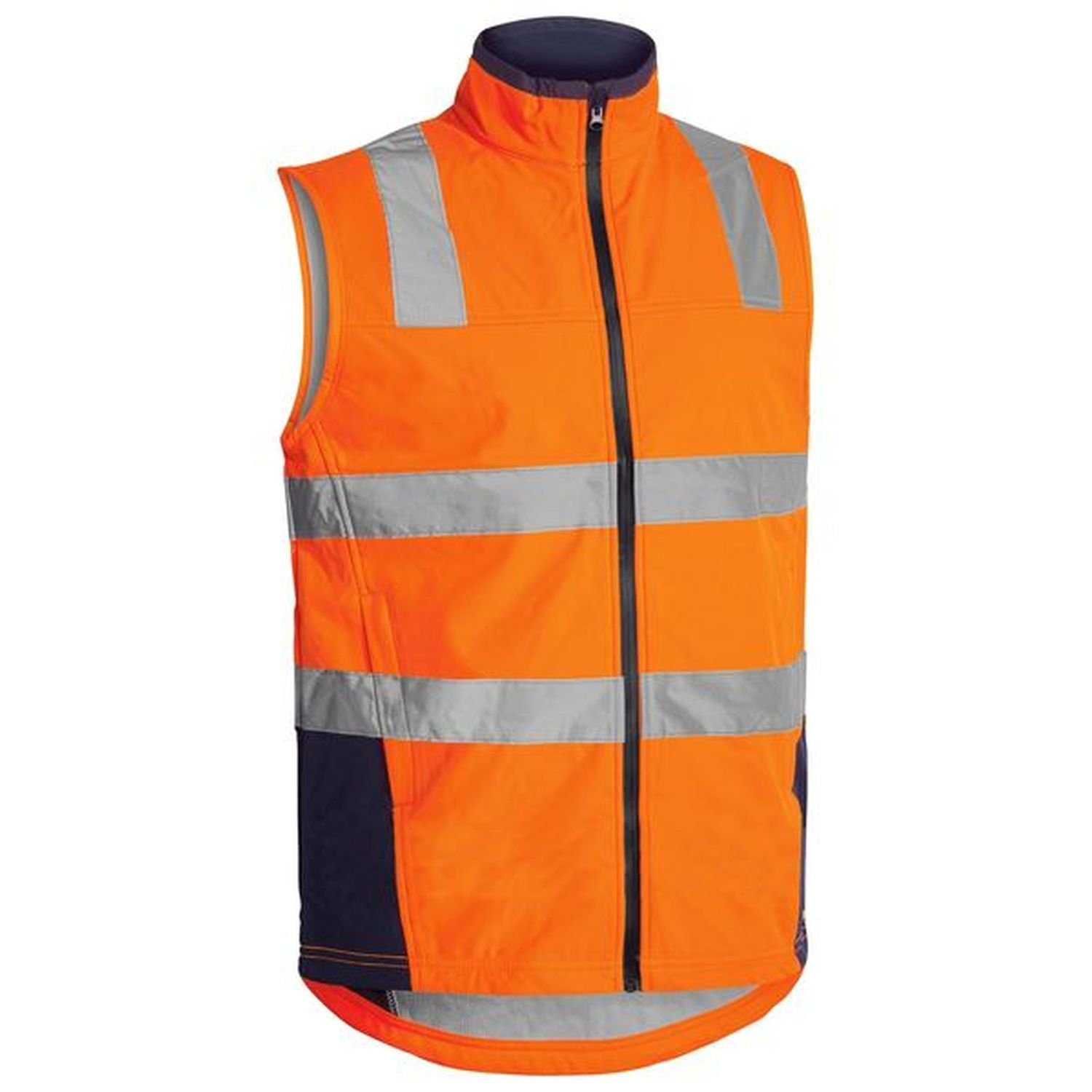 Bisley Hi Vis Day/Night Softshell Vest