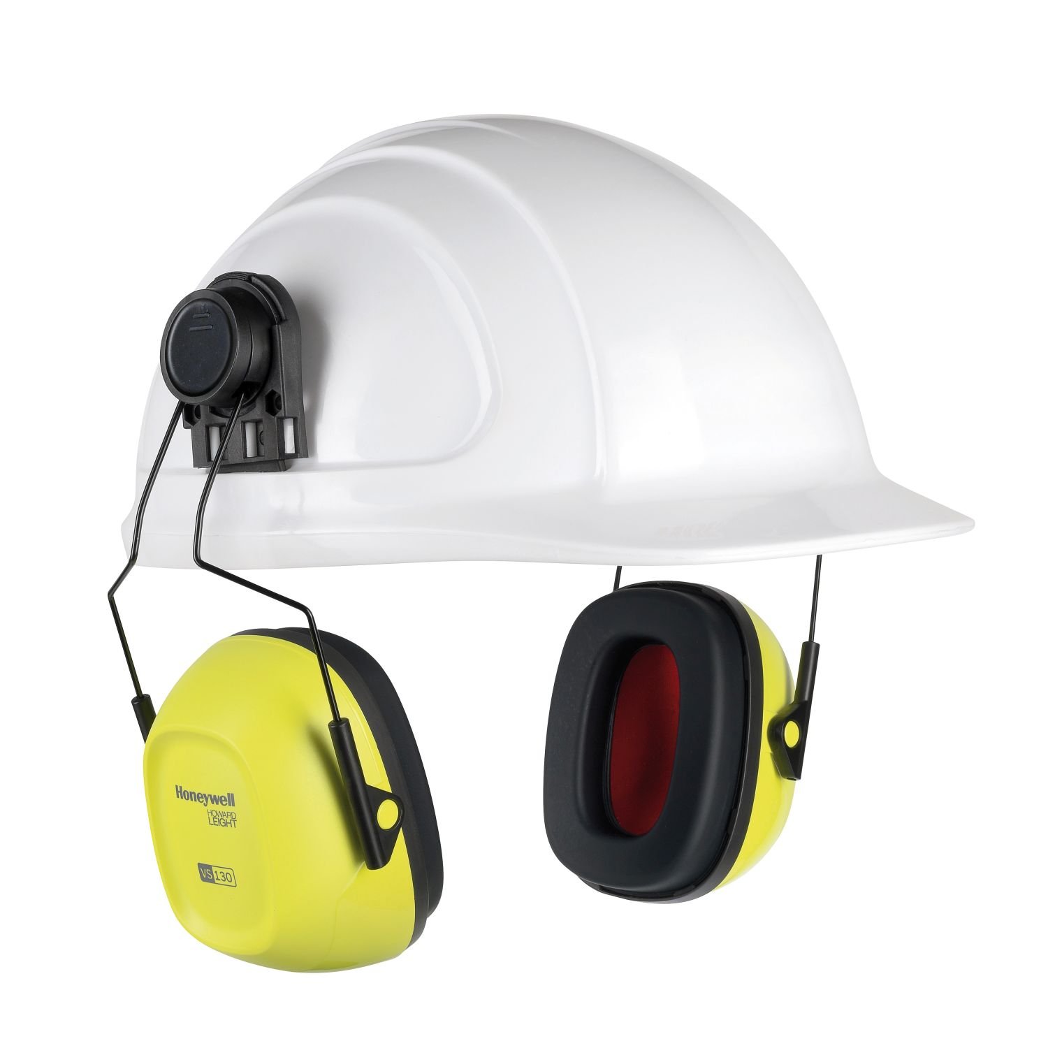 Howard Leight VS130HHV VeriShield Hi Vis Helmet Cap Earmuff 30dB