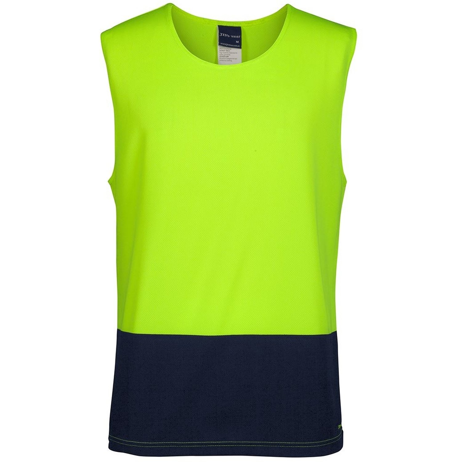 Hi Vis Muscle Top Day Only 160gsm