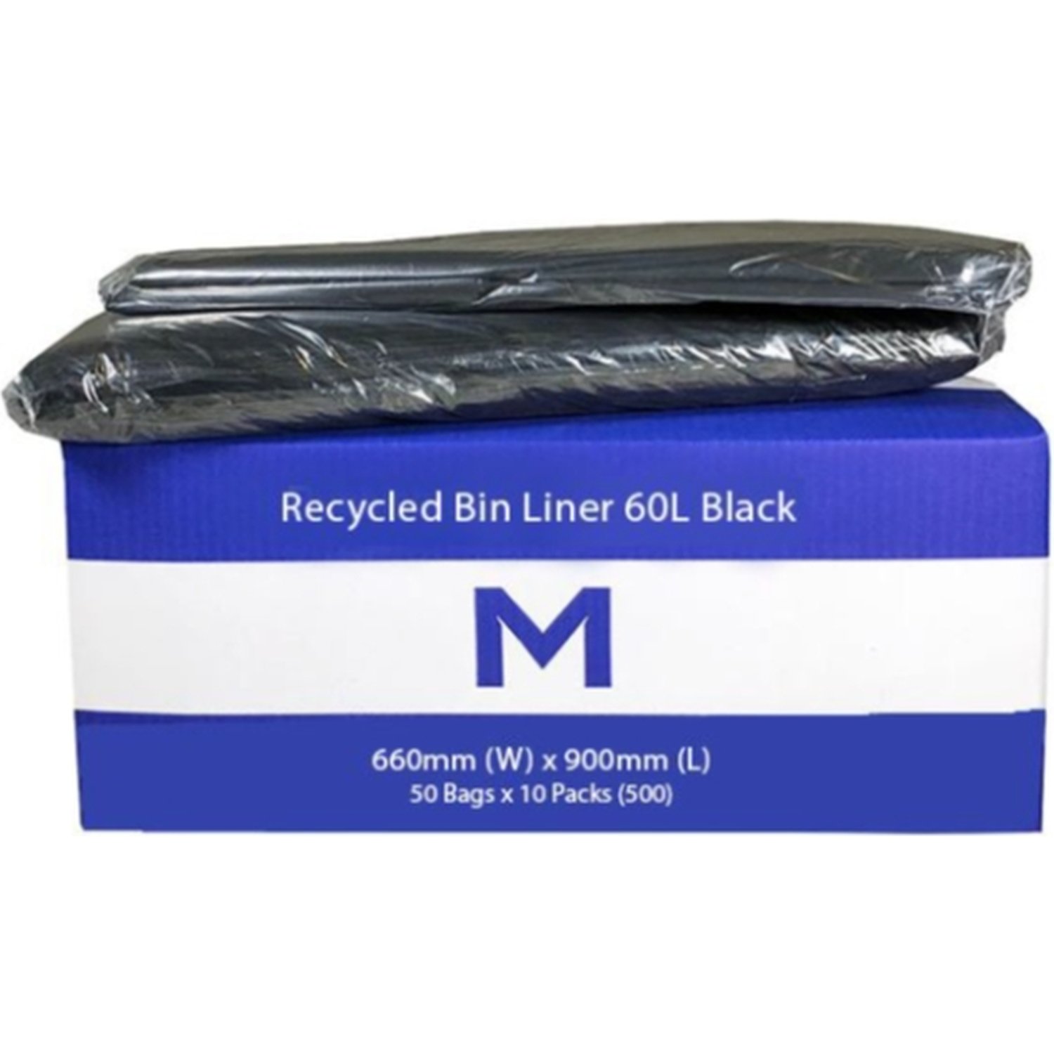 60L Rubbish Bag 660x900 Pk 50