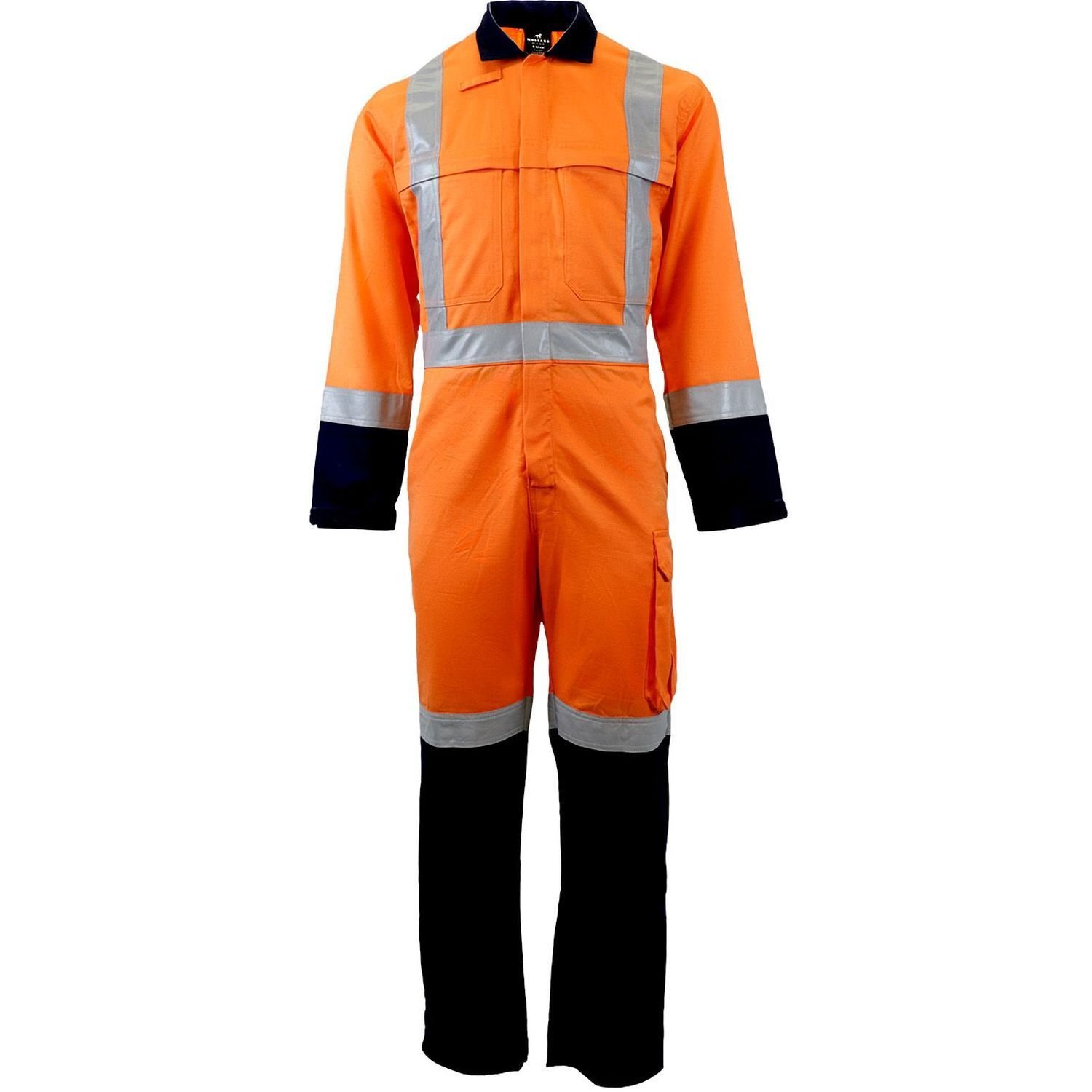 Mustang Wear Hi Vis TTMC-W23 Vented 100% Cotton Lightweight Ripstop Overall 210gsm