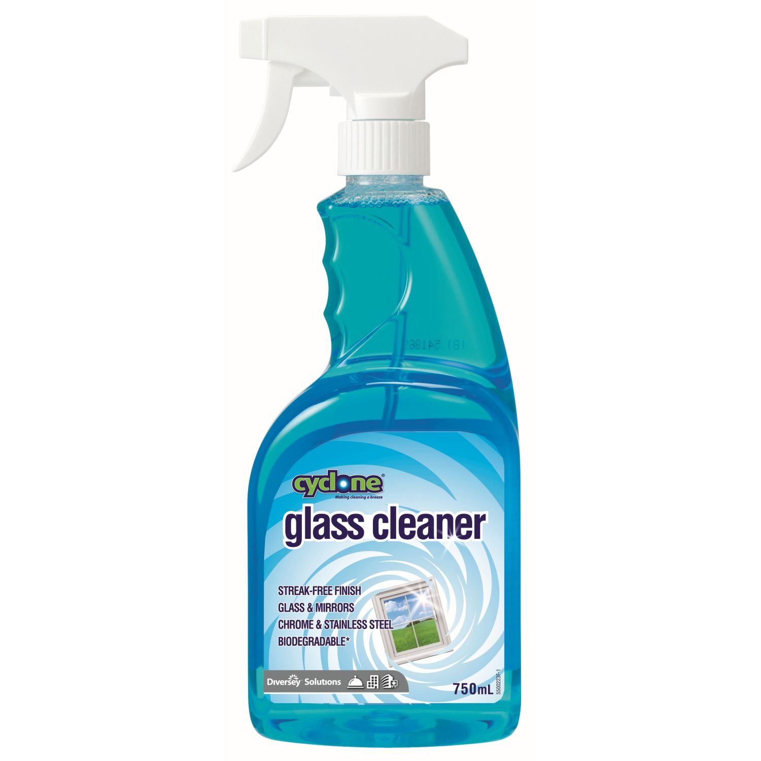 Cyclone Glass Cleaner RTU Trigger 750ml