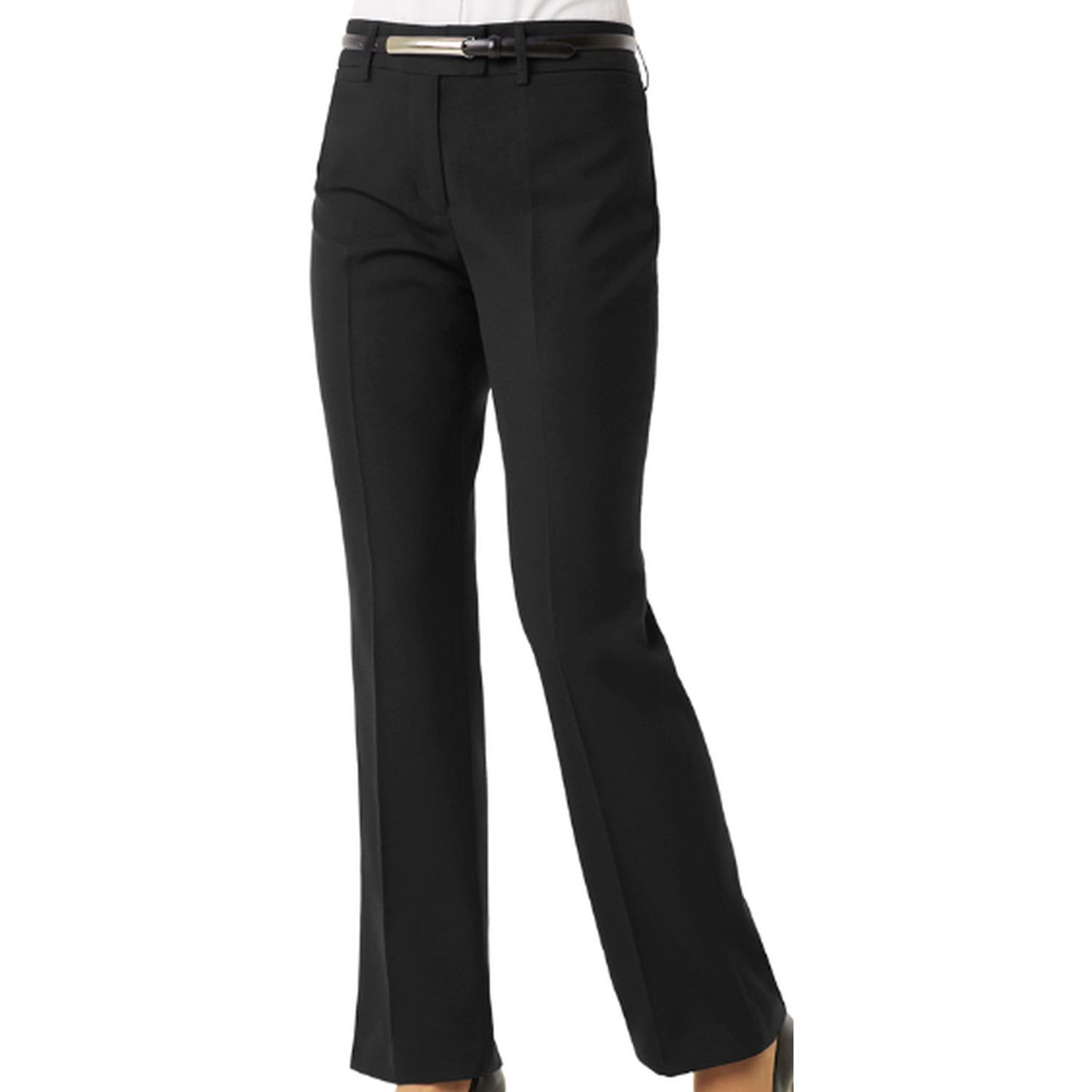 Biz Ladies Classic Flat Front Pant