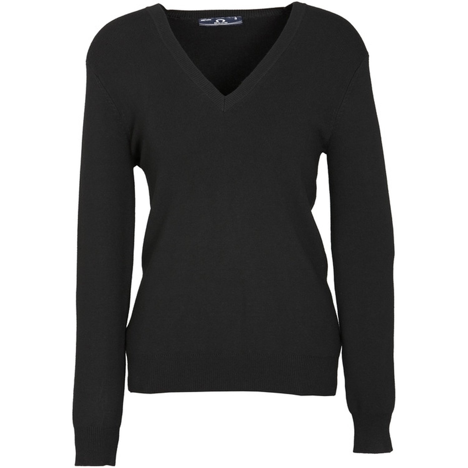 Ladies Vee Neck Viscose/Nylon Pullover