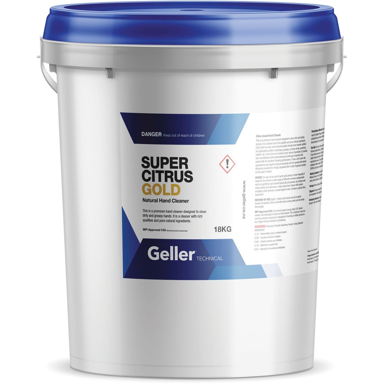 Super Citrus Gold Hand Cleaner 18kg