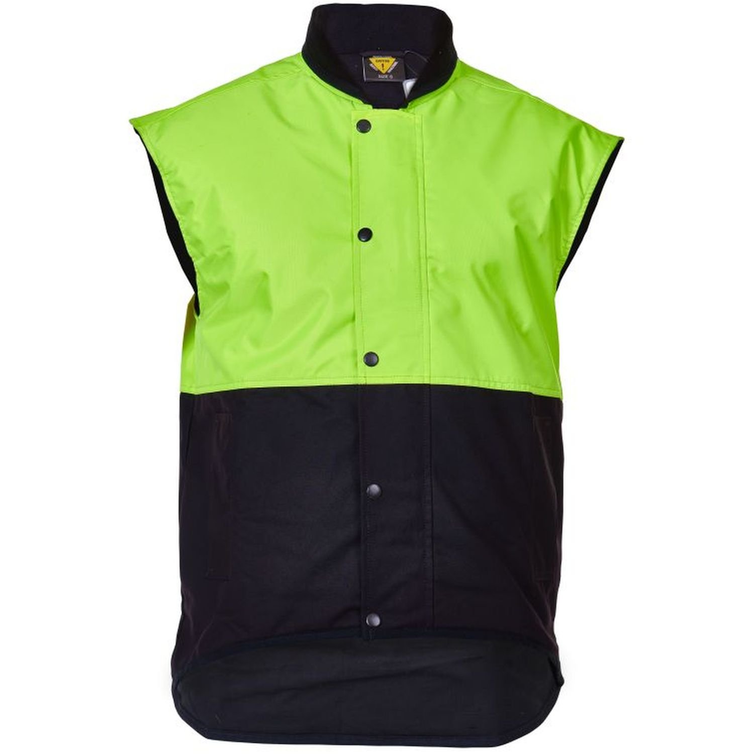 CT Oilskin Vest Hi Vis Day Only