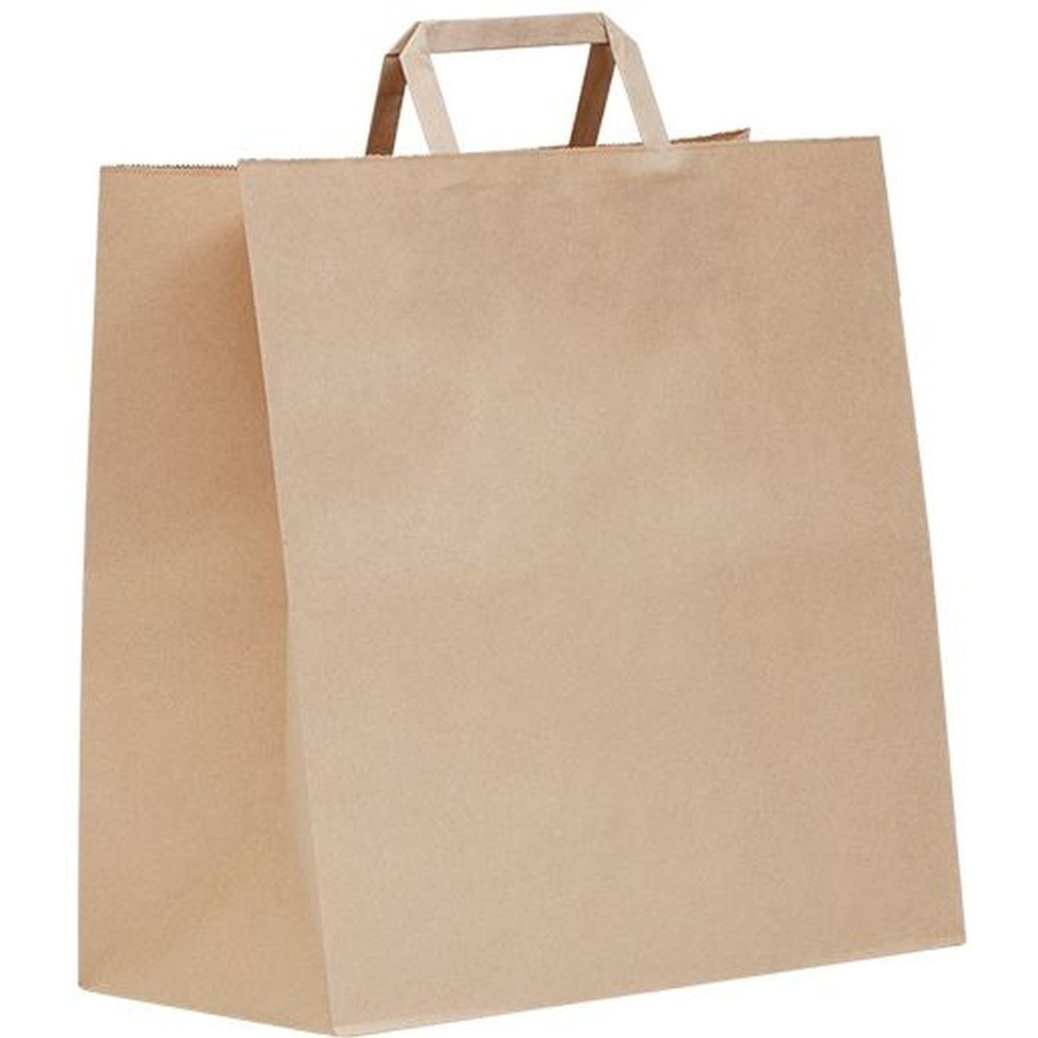 Green Choice Flat Handle Checkout Bag Large 320h x 175w x 340d Ctn 250