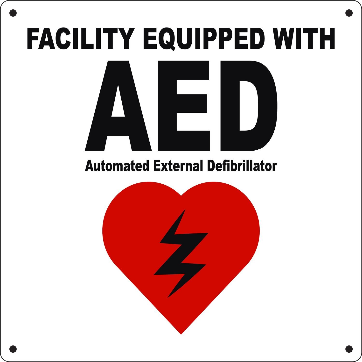 AED Automated External Defibrillator