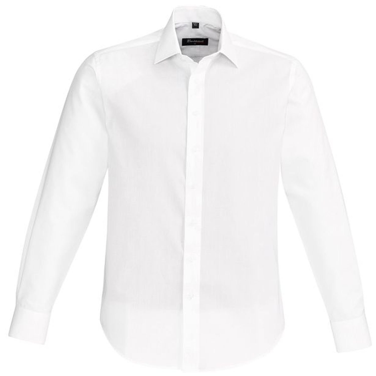 Mens Biz Corp Hudson Long Sleeve Shirt