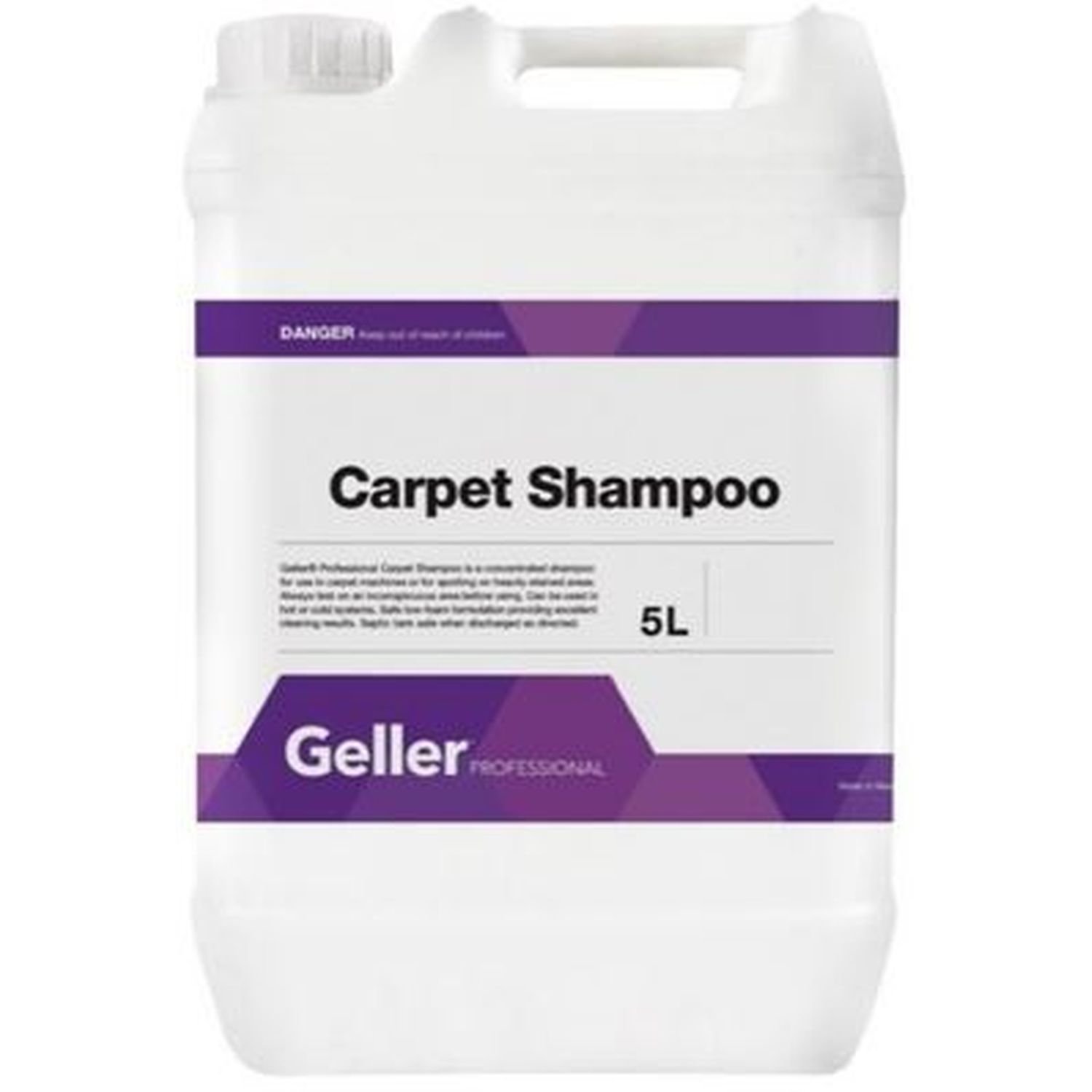 Geller Carpet Shampoo 5L Ctn 3