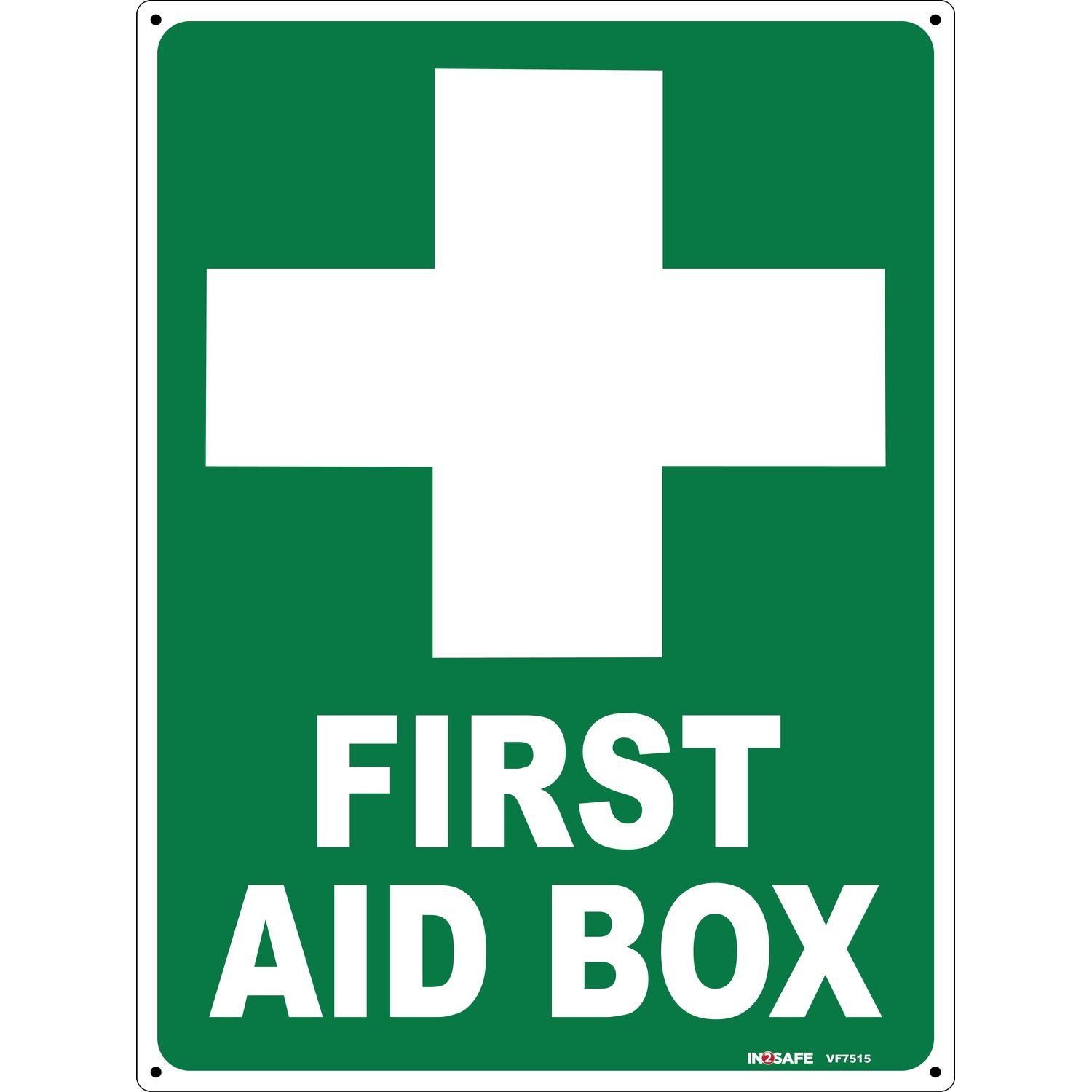 First Aid Box Sign