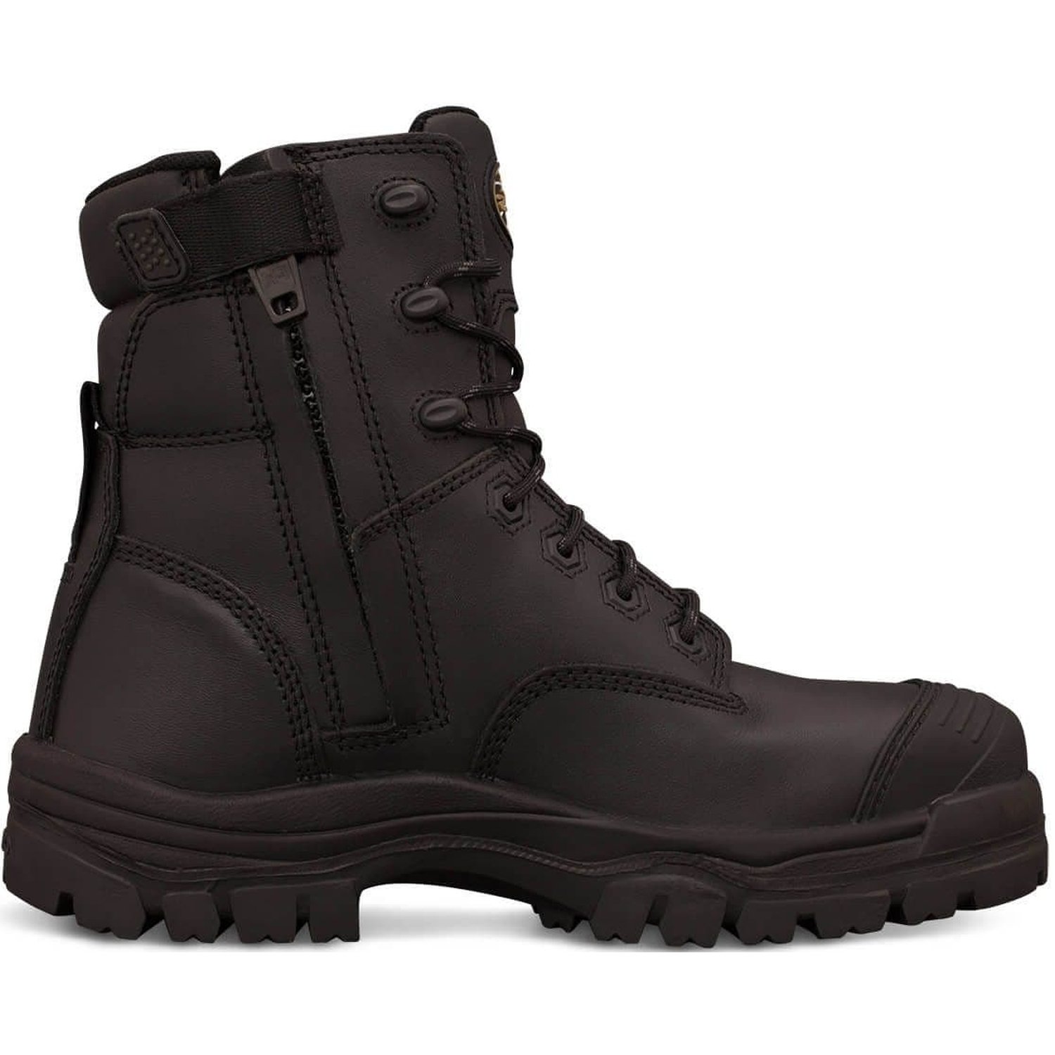 Oliver 45-645Z Lace Up/Zip Composite Toe Safety Boot