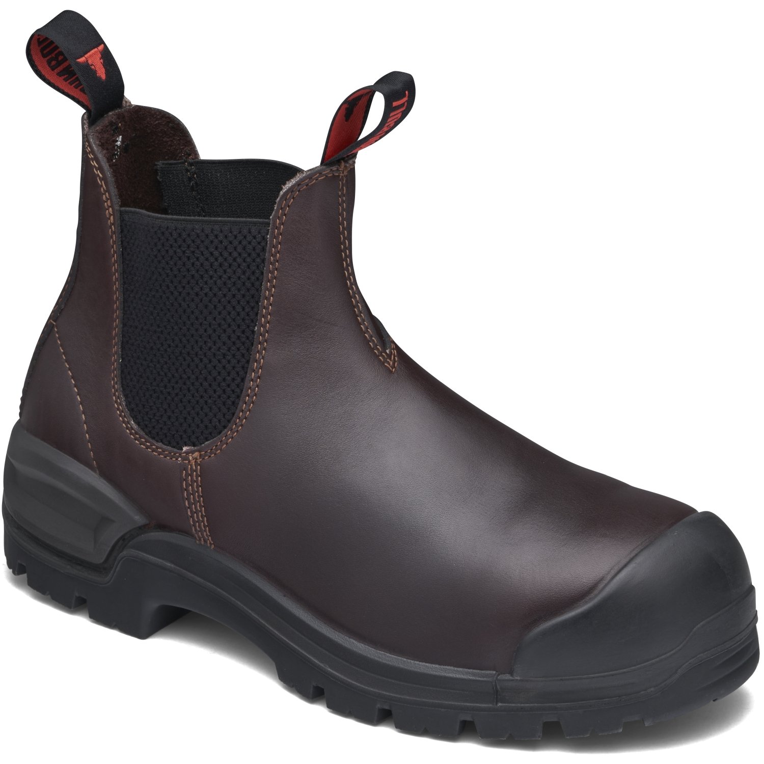 John Bull Cougar 2.0 Slip On Safety Boot With Scuff Cap Oxblood