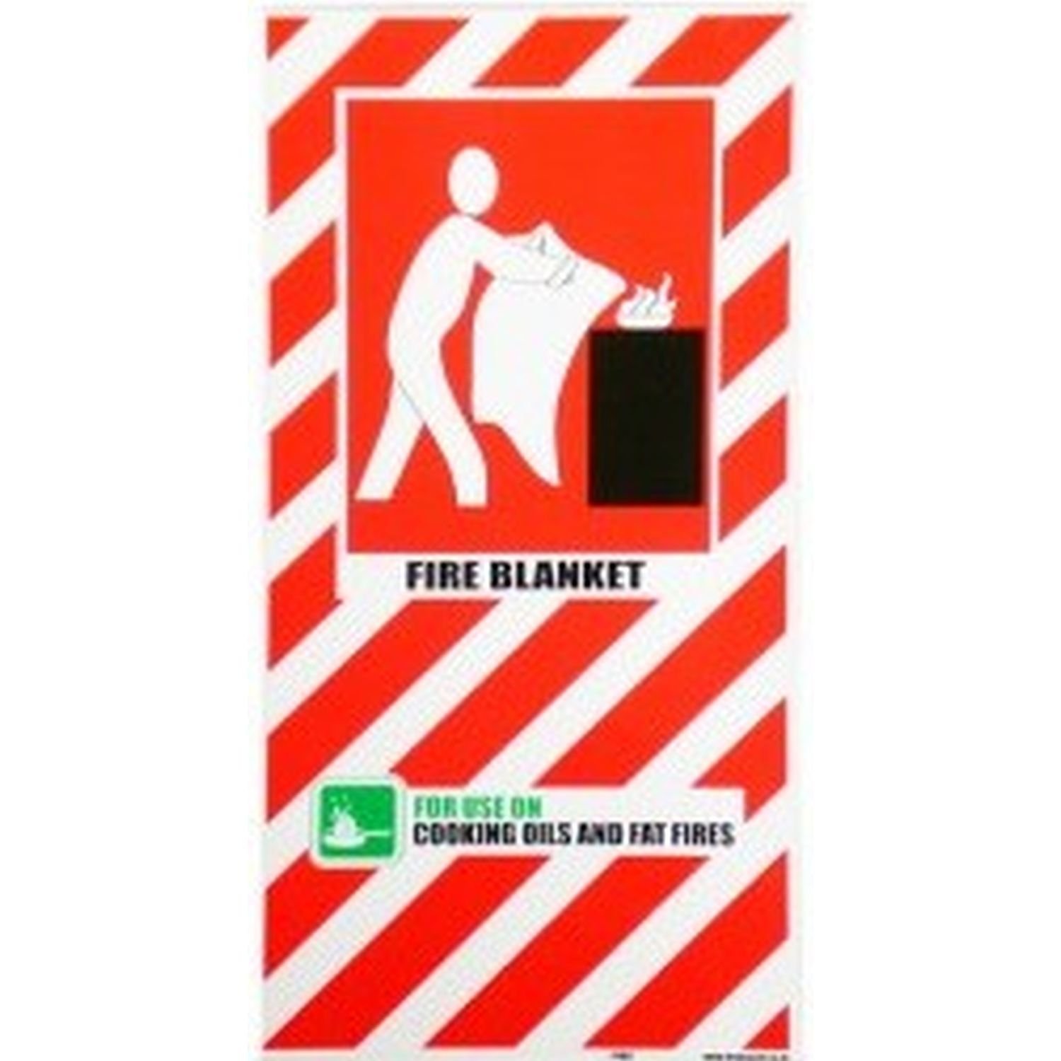 FIRE Blanket Blazon Sign